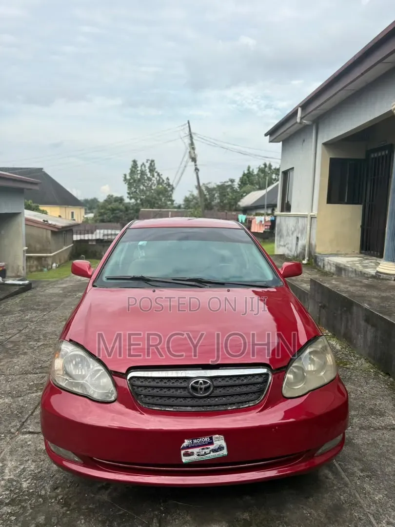 Toyota Corolla 2004 Red