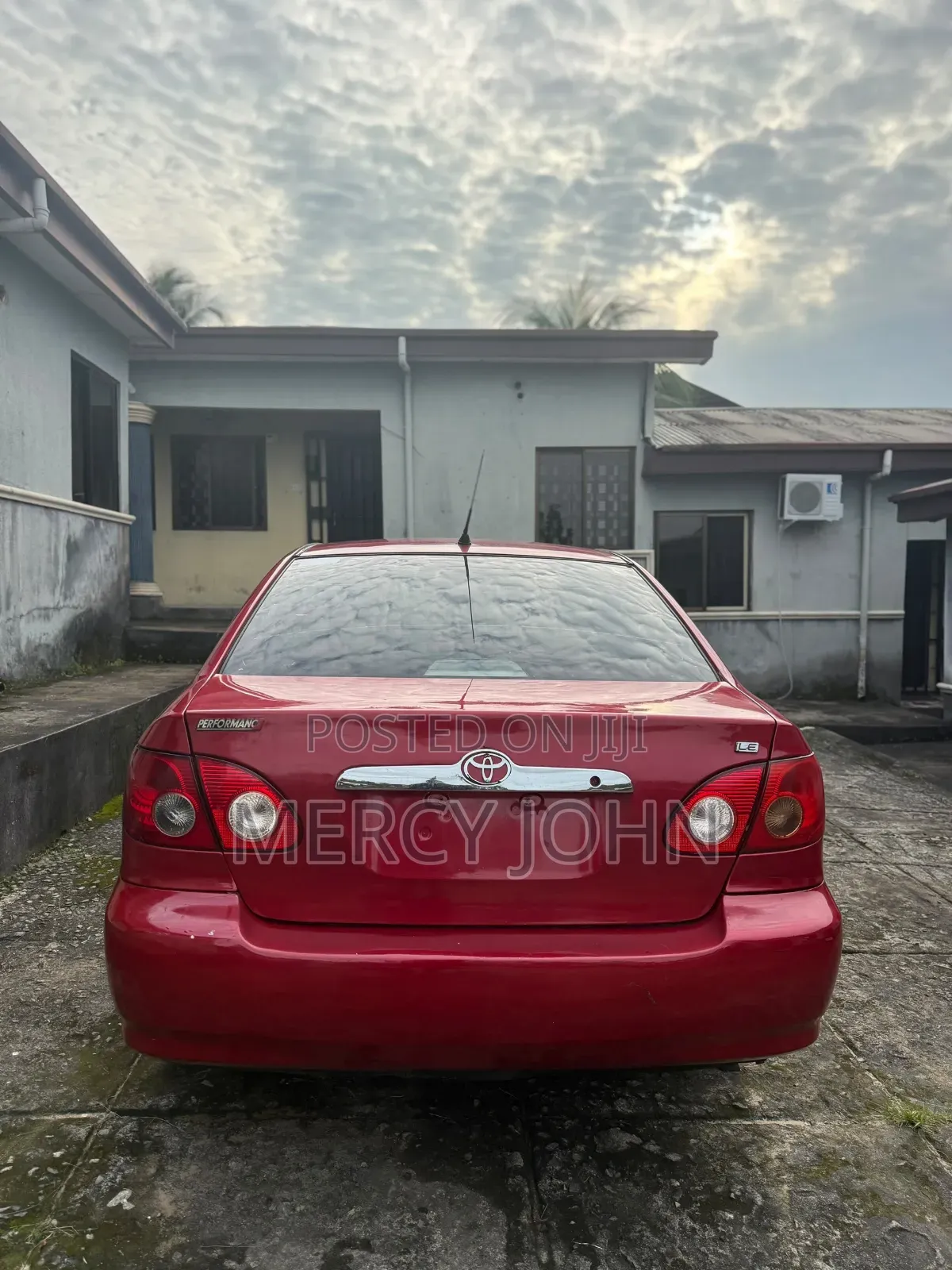 Toyota Corolla 2004 Red