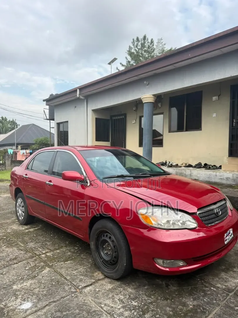 Toyota Corolla 2004 Red