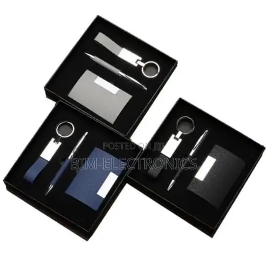3 in 1 Gift Set With Pen, Card Holder and Keyholder
