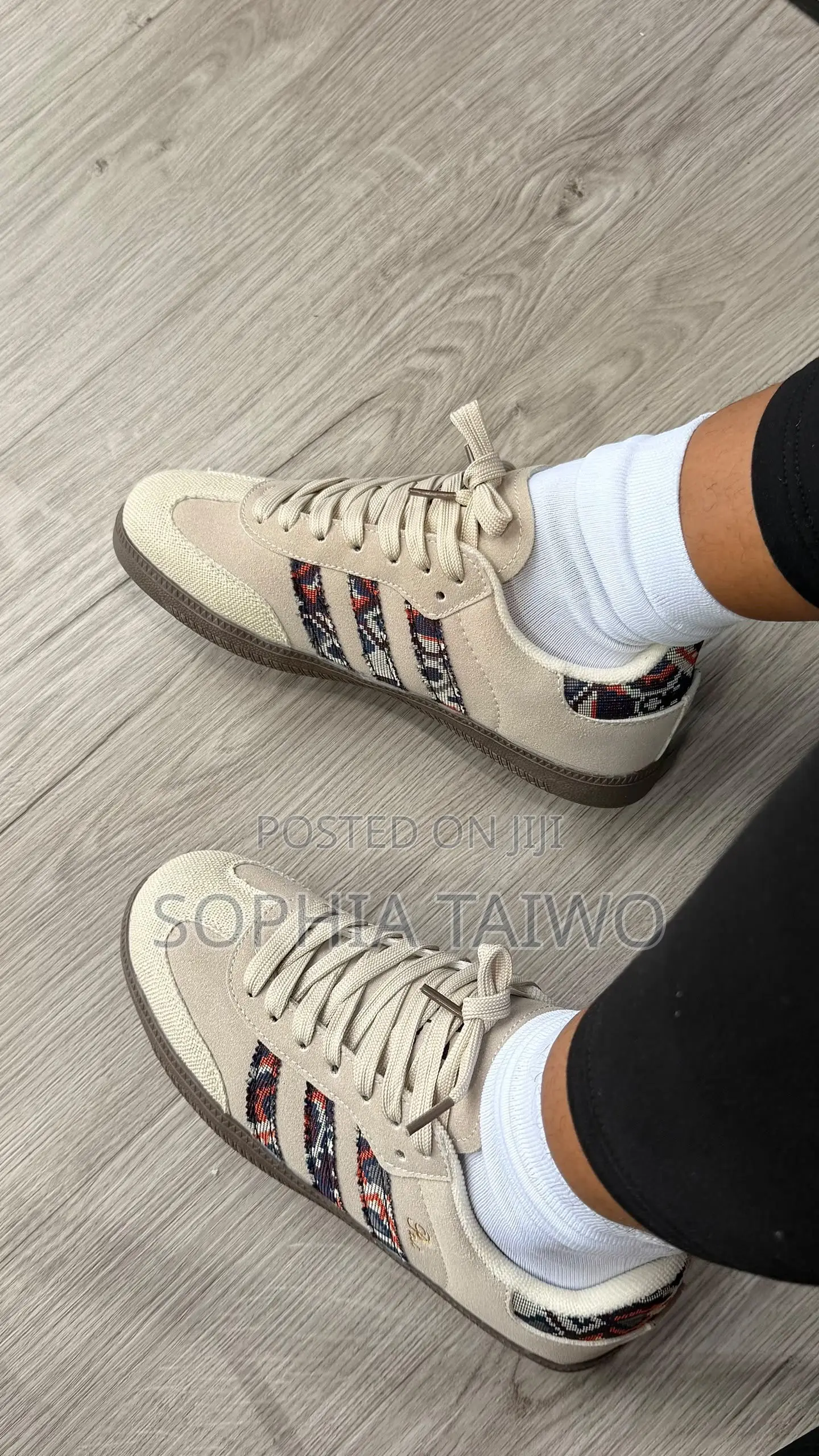 Samba Beige Vibe Sneakers