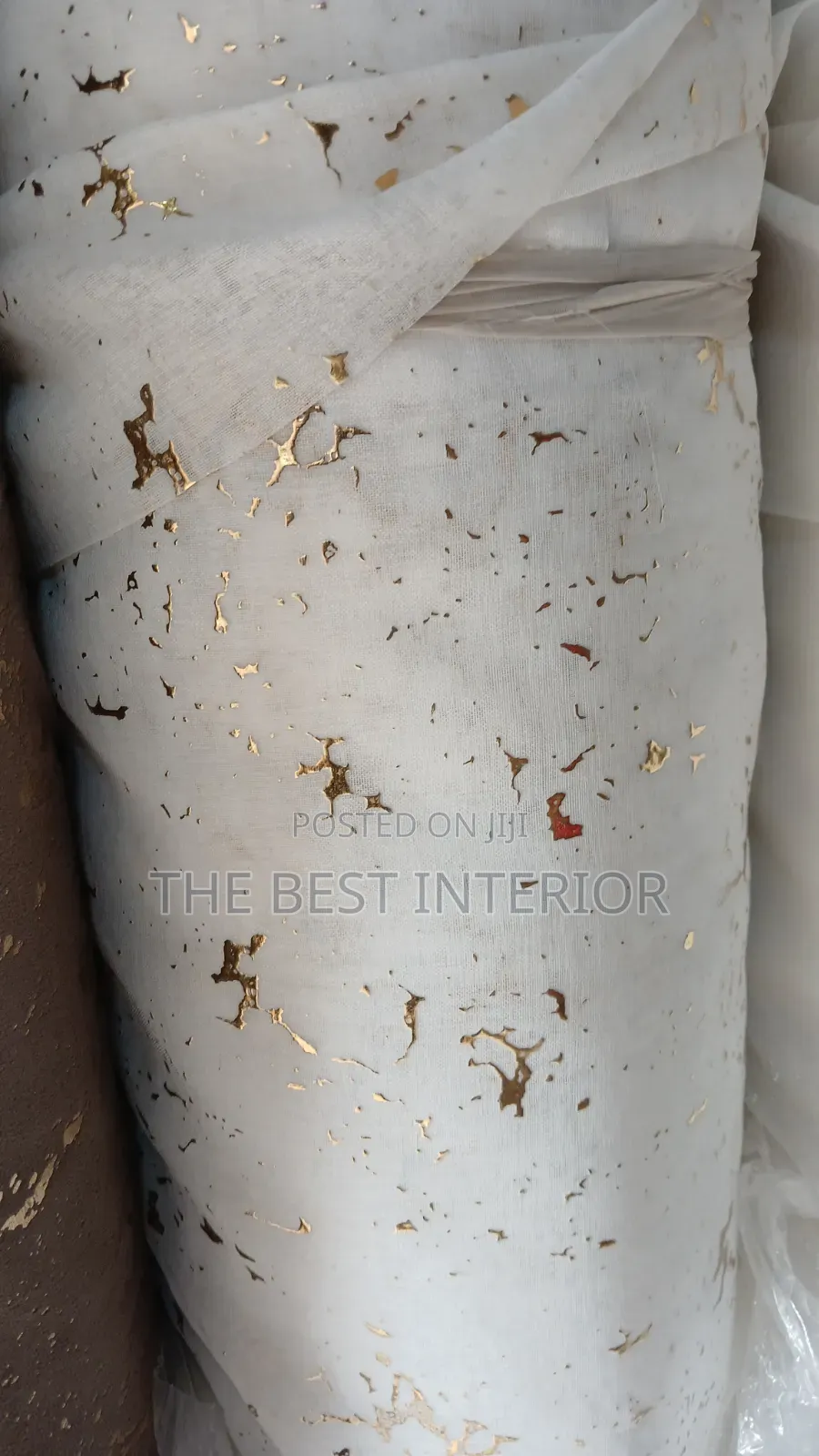 Touch of Gold Inner Sheer Curtains – Promo Price ₦2,650 Per Yard
