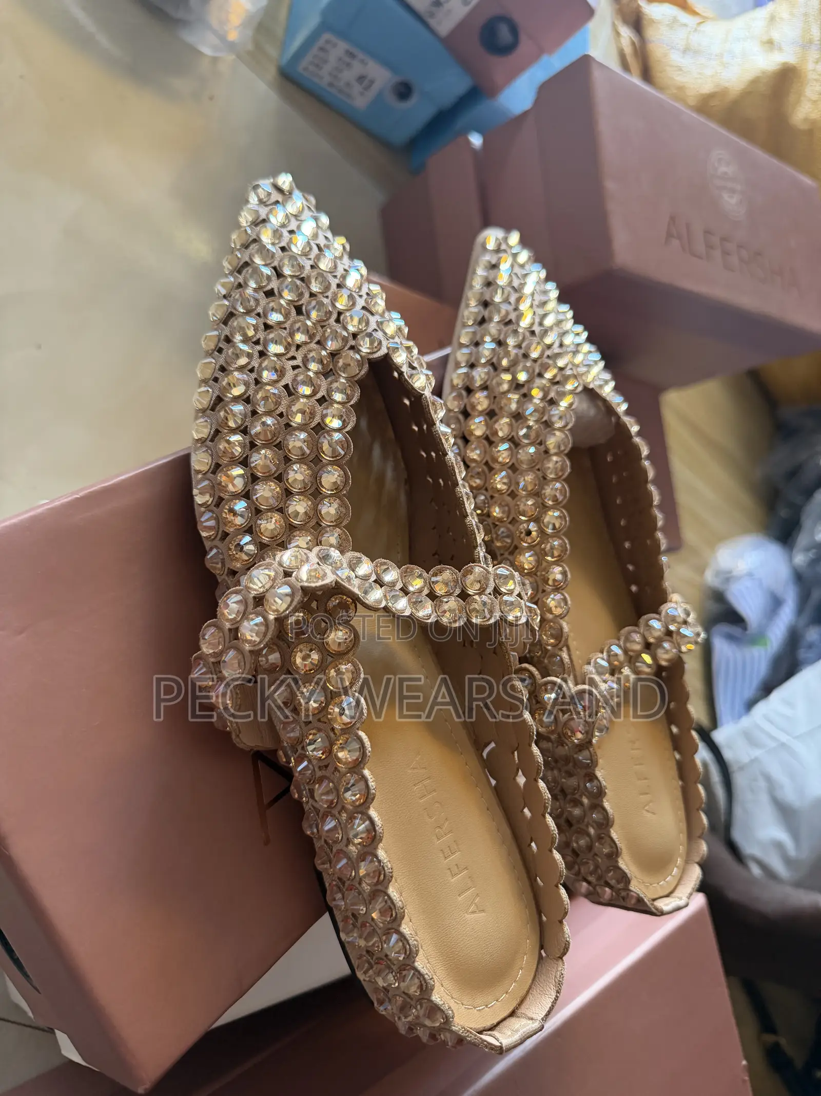 Luxury Rhymestoned Mary Jane Flats