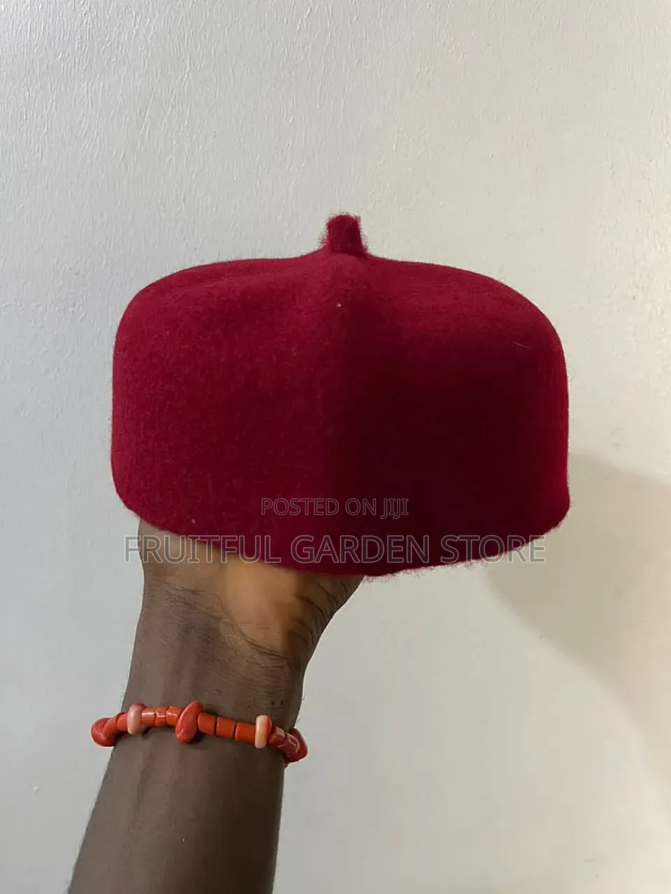 Okpu Odo / Igbo Traditional Red Cap