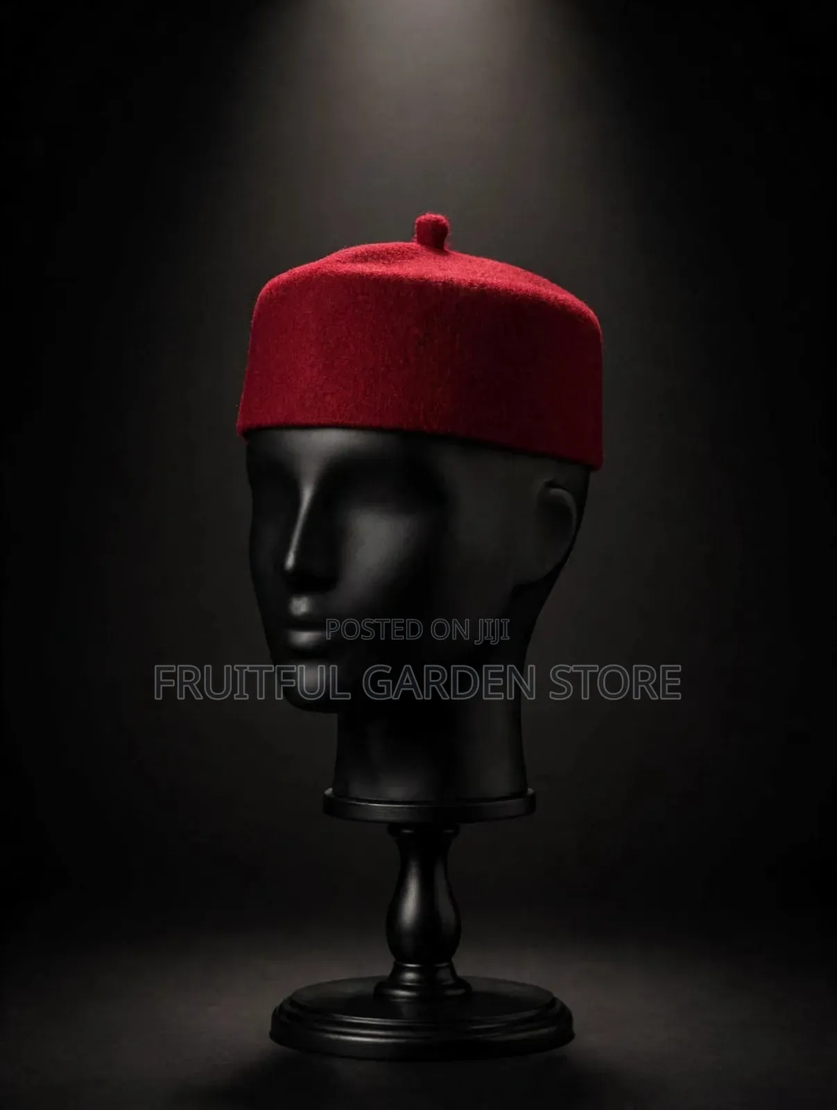 Okpu Odo / Igbo Traditional Red Cap