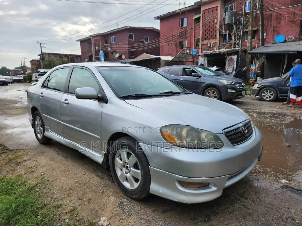 Toyota Corolla S 2006 Silver