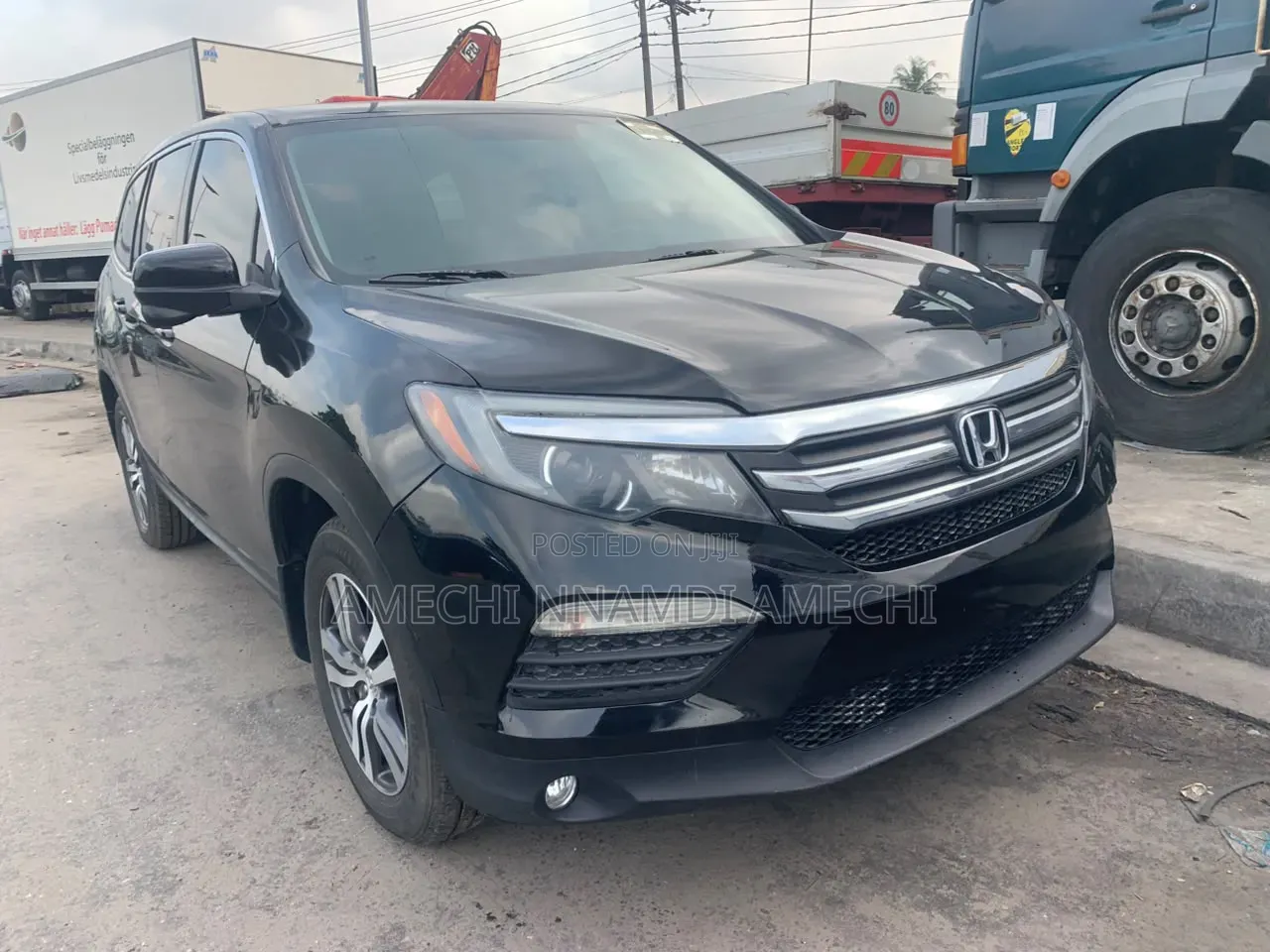 Honda Pilot Touring 4dr SUV 4WD (3.5L 6cyl 9A) 2016 Black