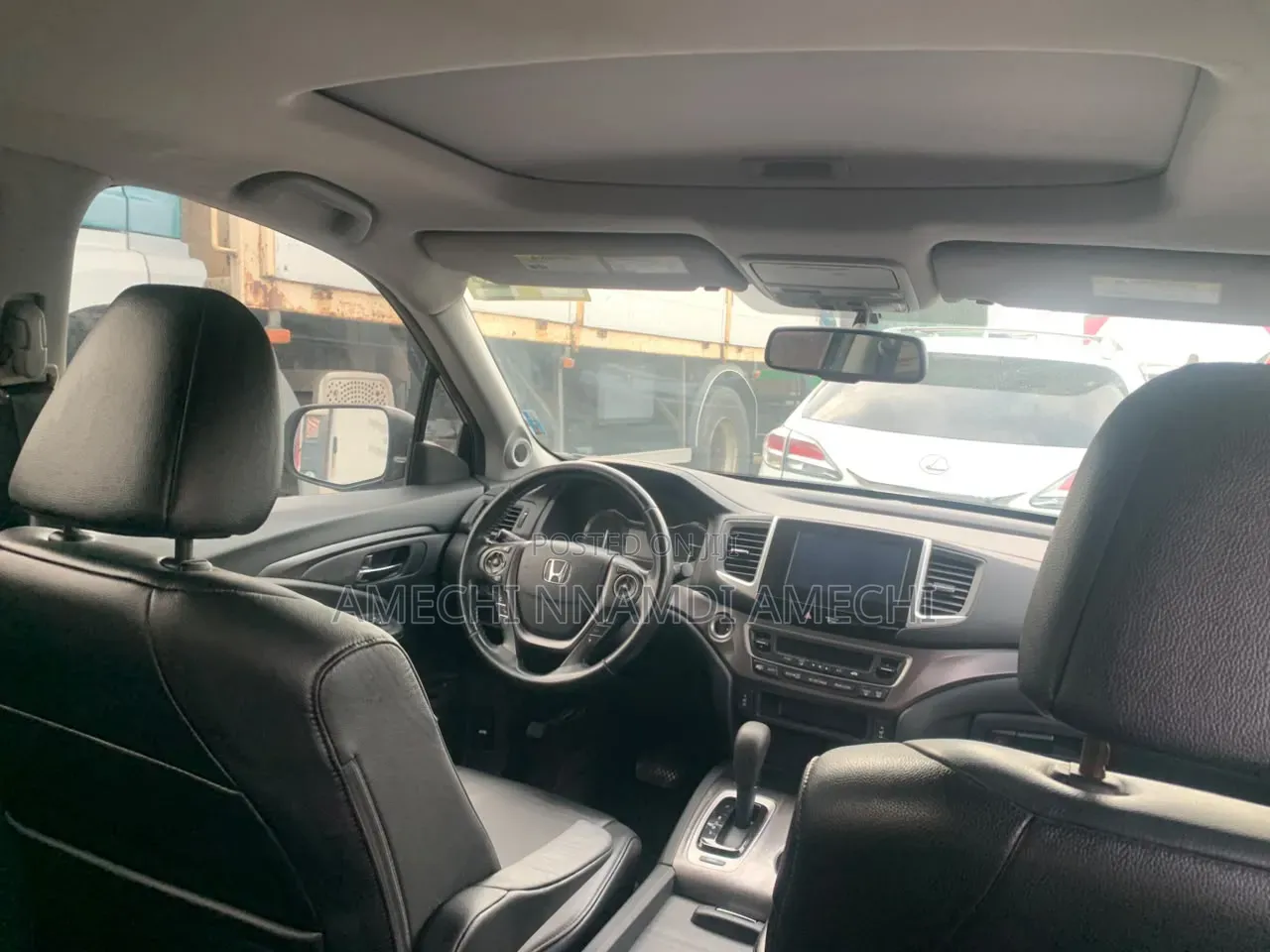Honda Pilot Touring 4dr SUV 4WD (3.5L 6cyl 9A) 2016 Black