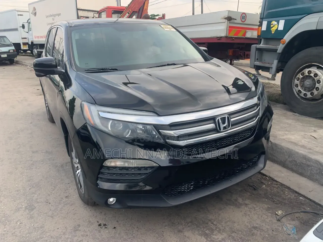 Honda Pilot Touring 4dr SUV 4WD (3.5L 6cyl 9A) 2016 Black