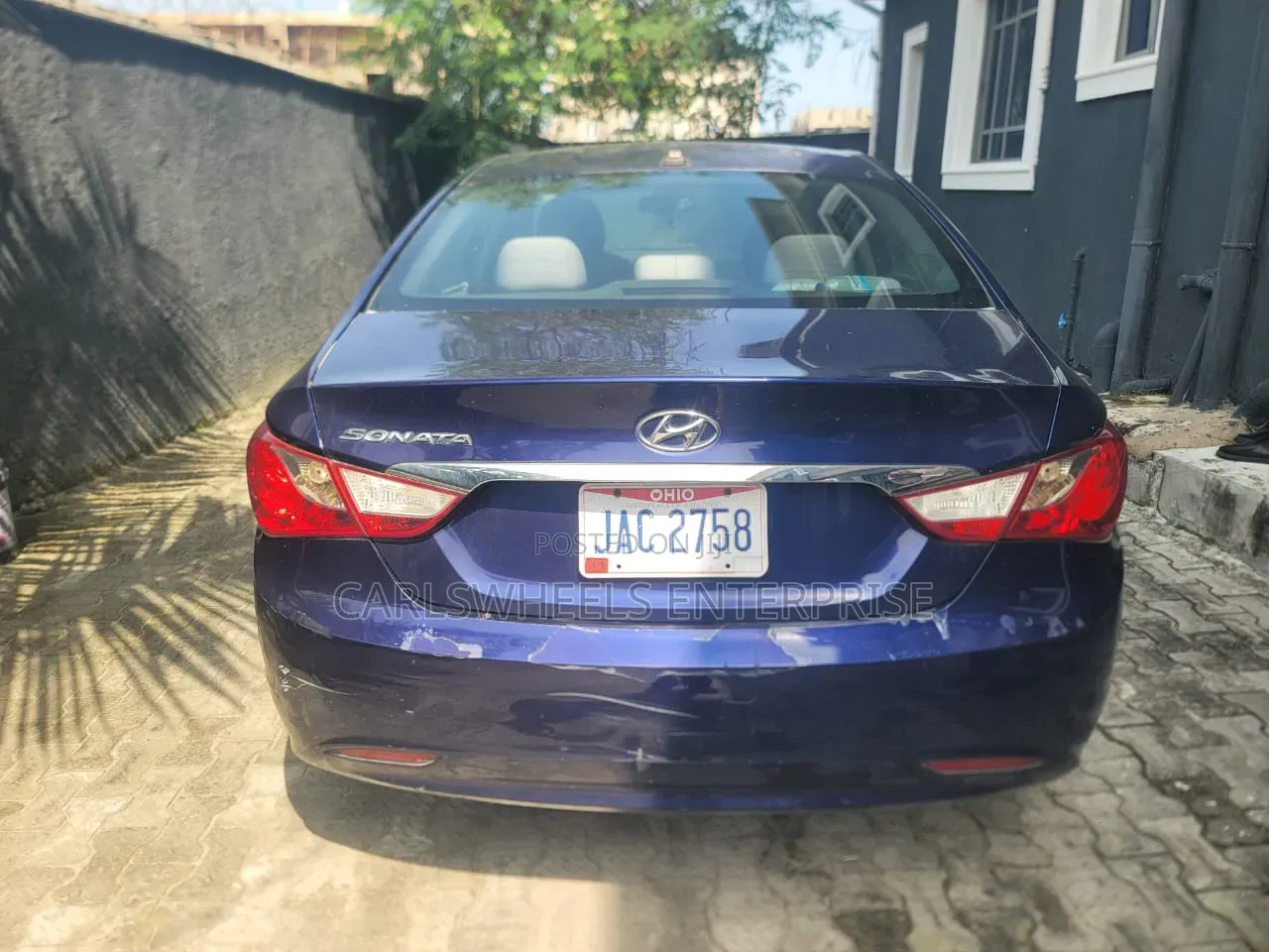 Hyundai Sonata Limited Sedan FWD (2.4L 4cyl 6A) 2013 Blue