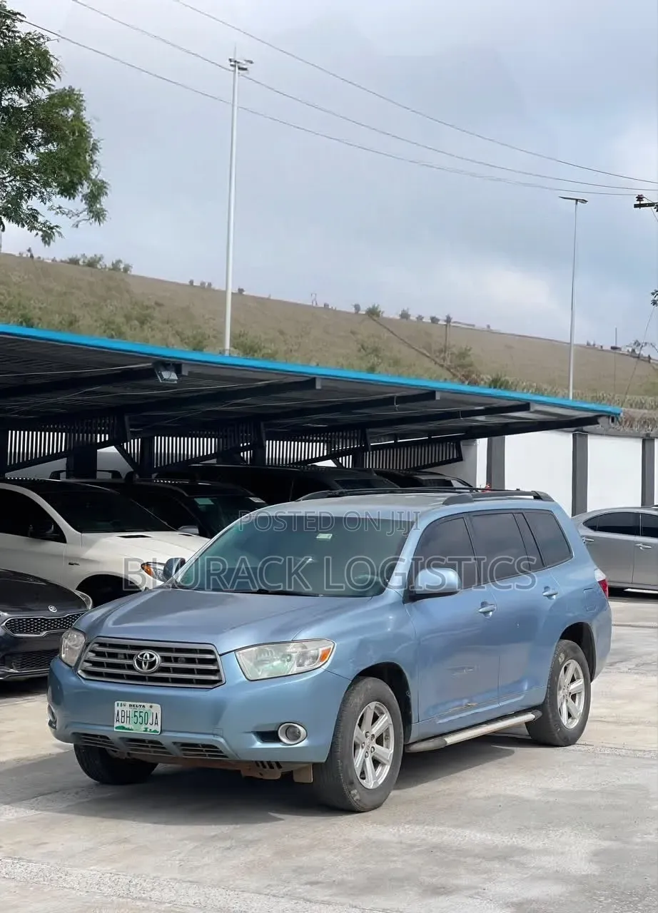 Toyota Highlander V6 2009 Blue