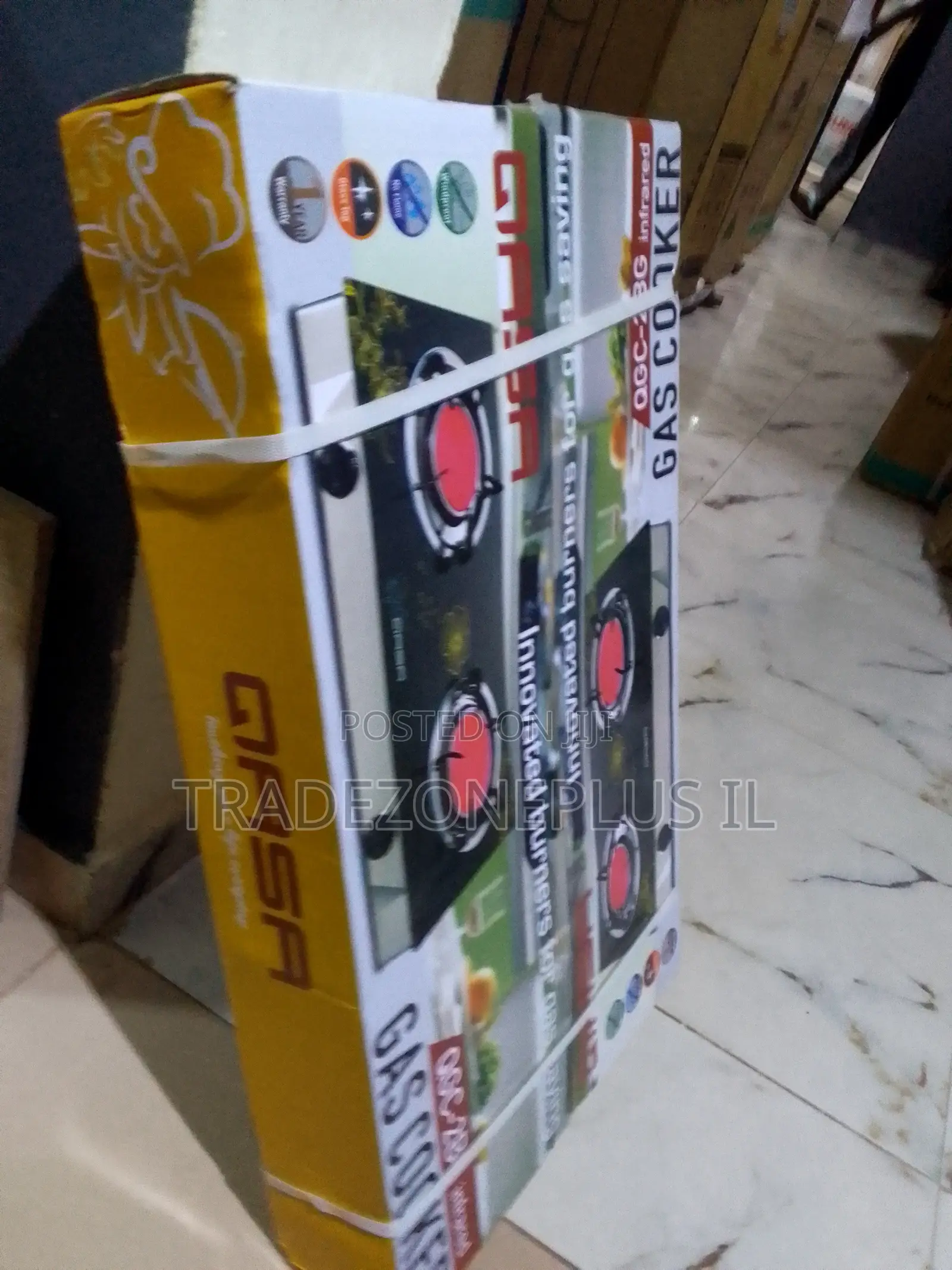 Qasa QGC 2BG Gas Cooker at a Competitive Price