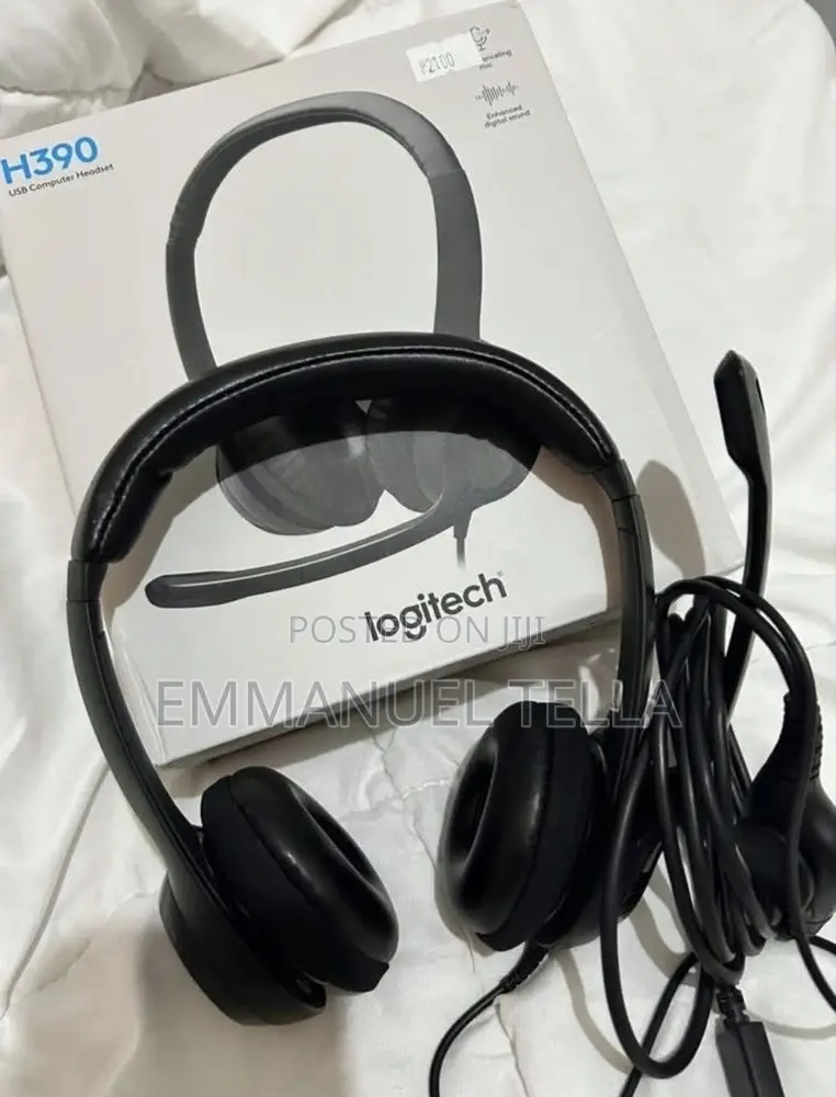 Logitech H390 USB Headset With Mic