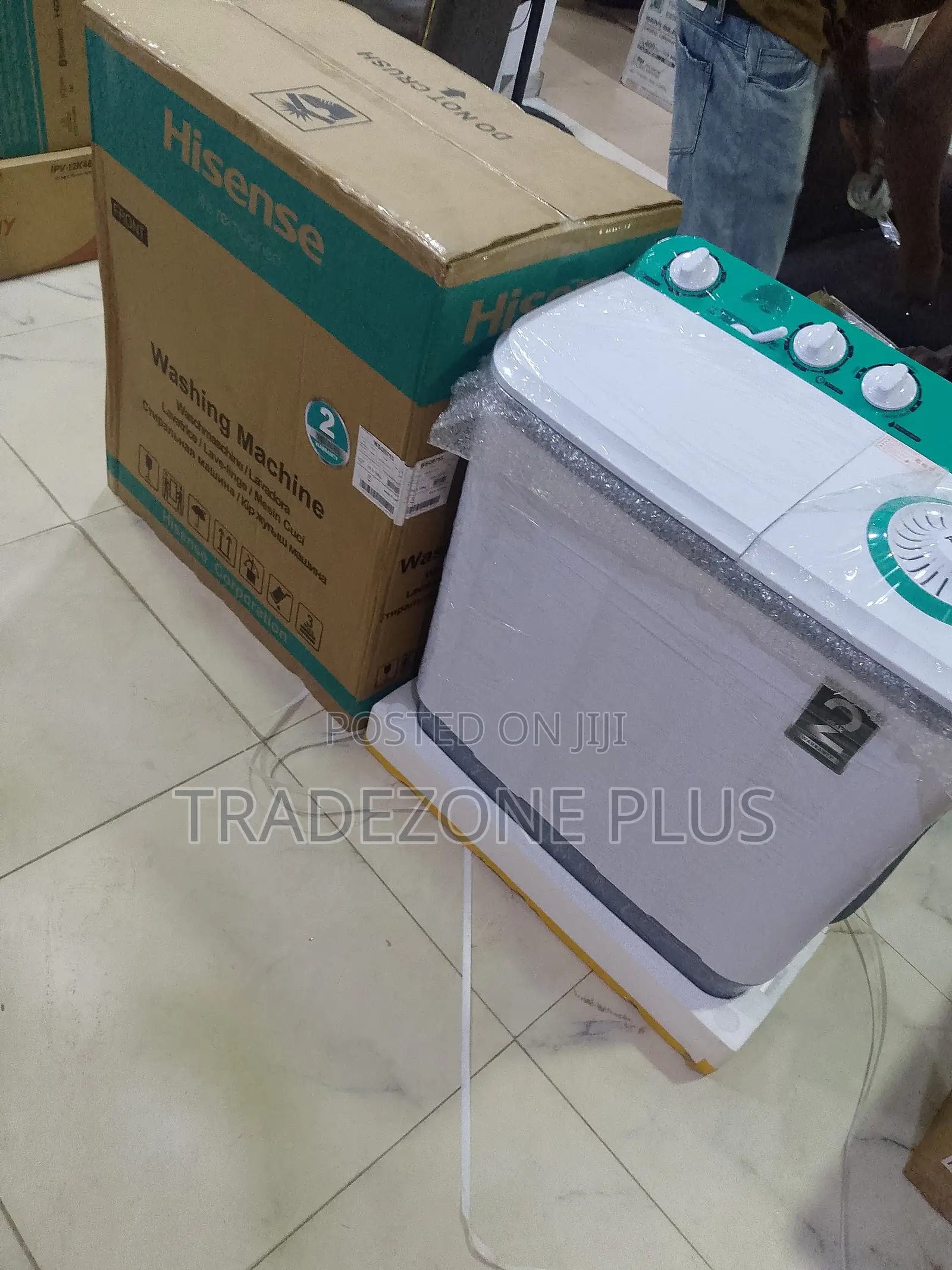 Upgrade Your Laundry With Hisense 7.5kg Twin Tub