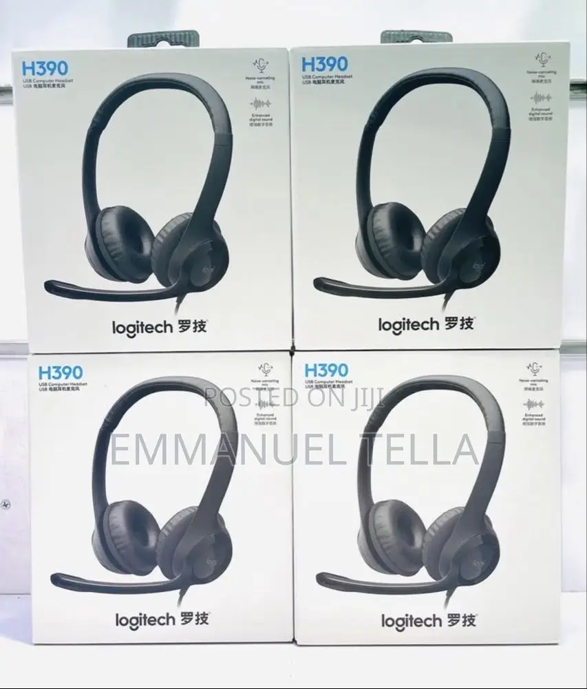H390 USB Headset With Microphone