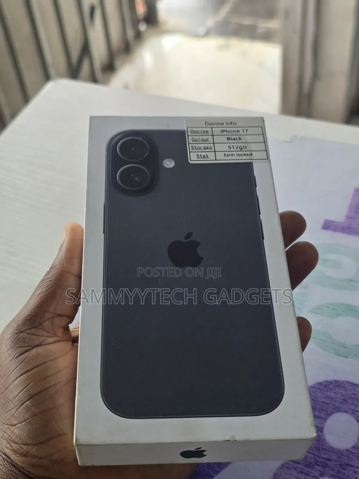 New Apple iPhone 17 512 GB Black