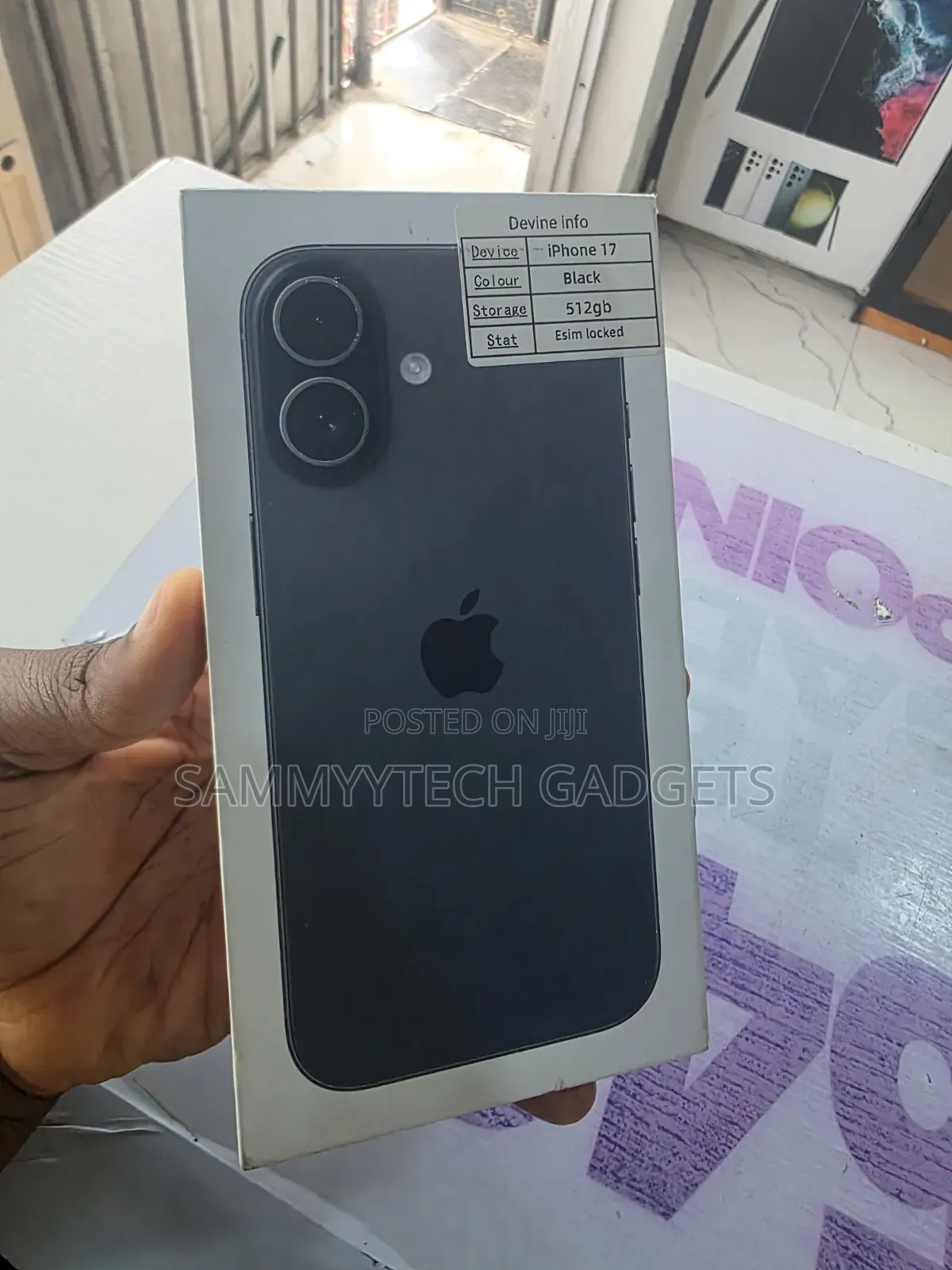 New Apple iPhone 17 512 GB Black