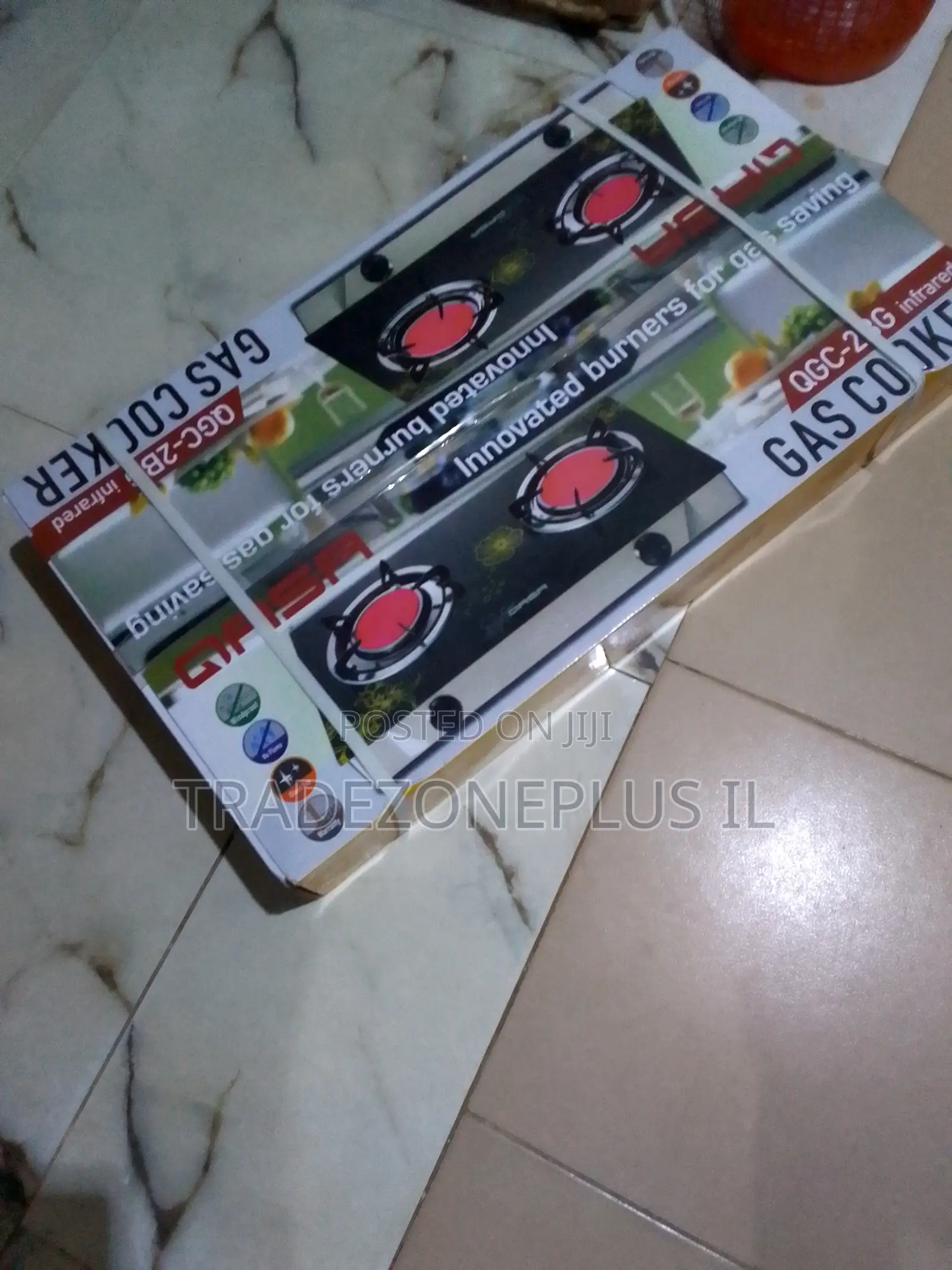 Qasa QGC 2BG Gas Cooker for Practical Kitchens