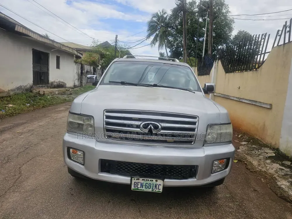 Infiniti QX56 2008 Silver