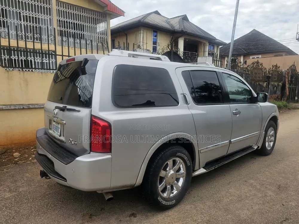 Infiniti QX56 2008 Silver