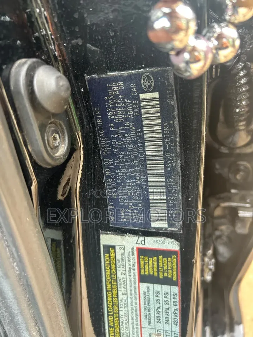 Toyota Camry 2013 Black