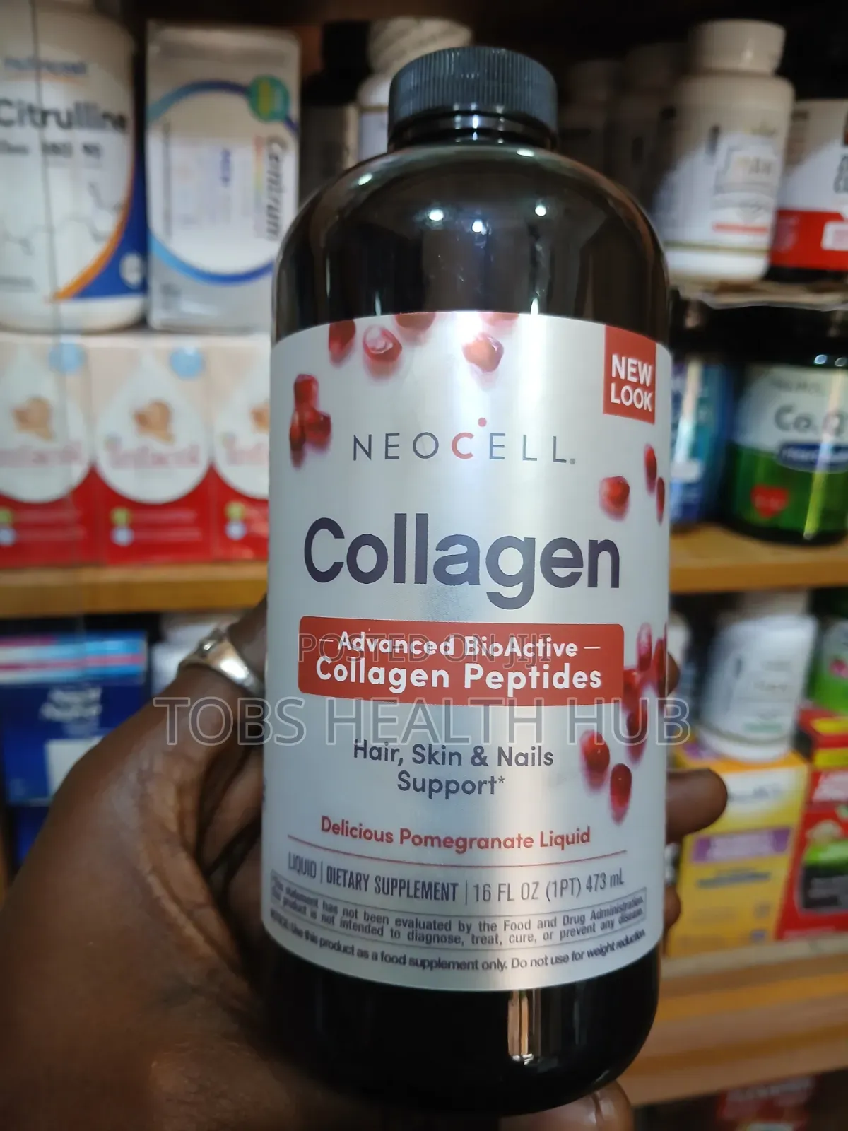 NeoCell Collagen Advanced BioActive Collagen Peptides 473ml Liquid