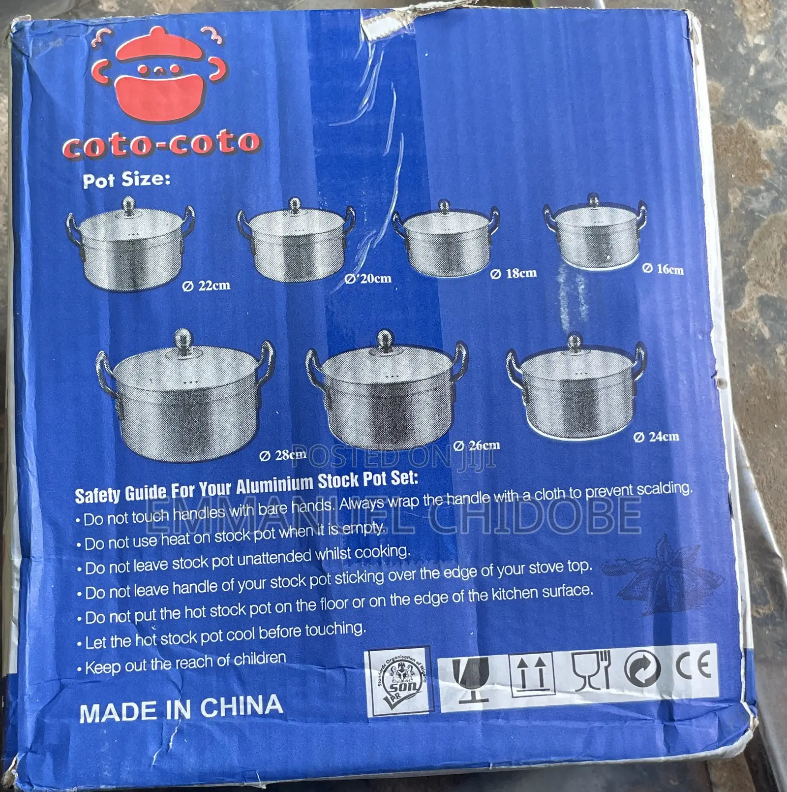7set Aluminium Pot