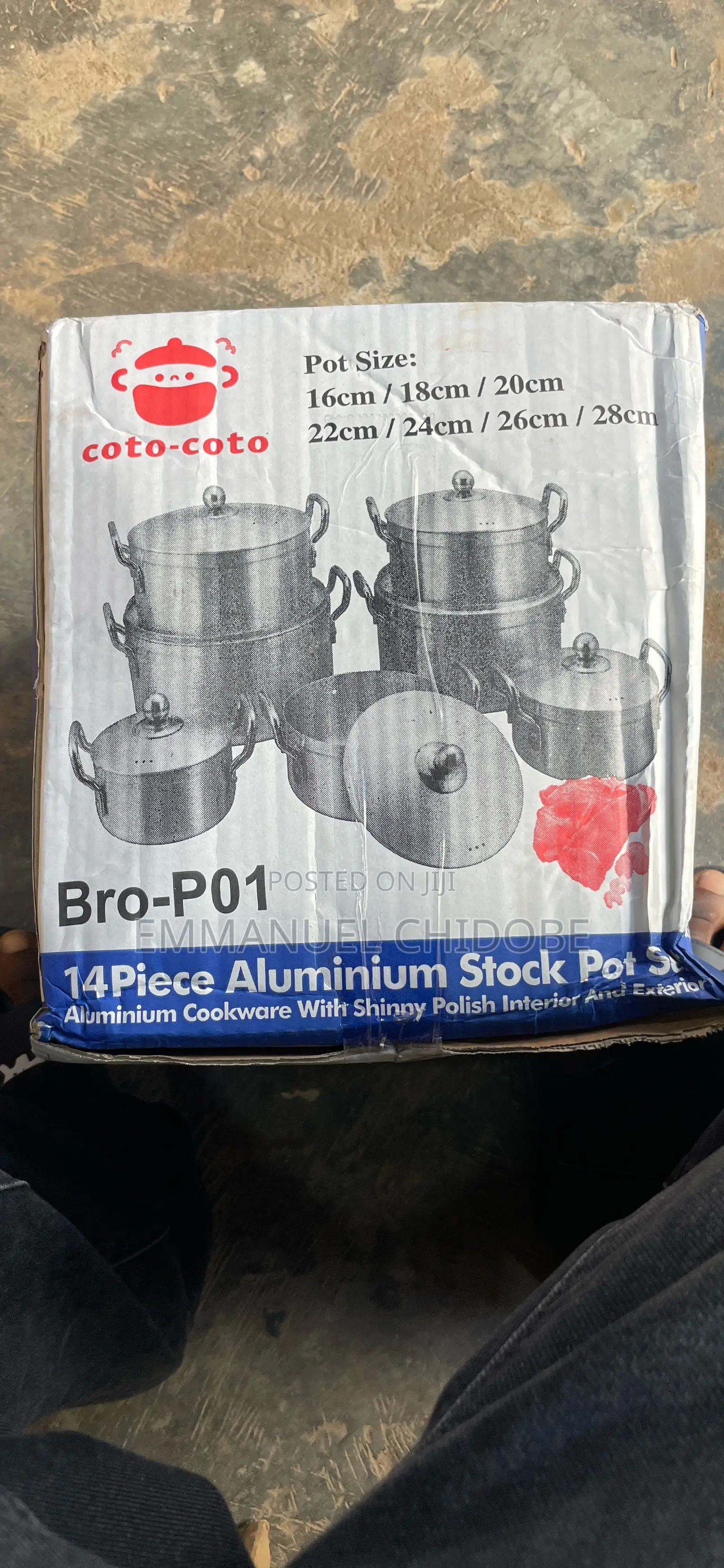 7set Aluminium Pot