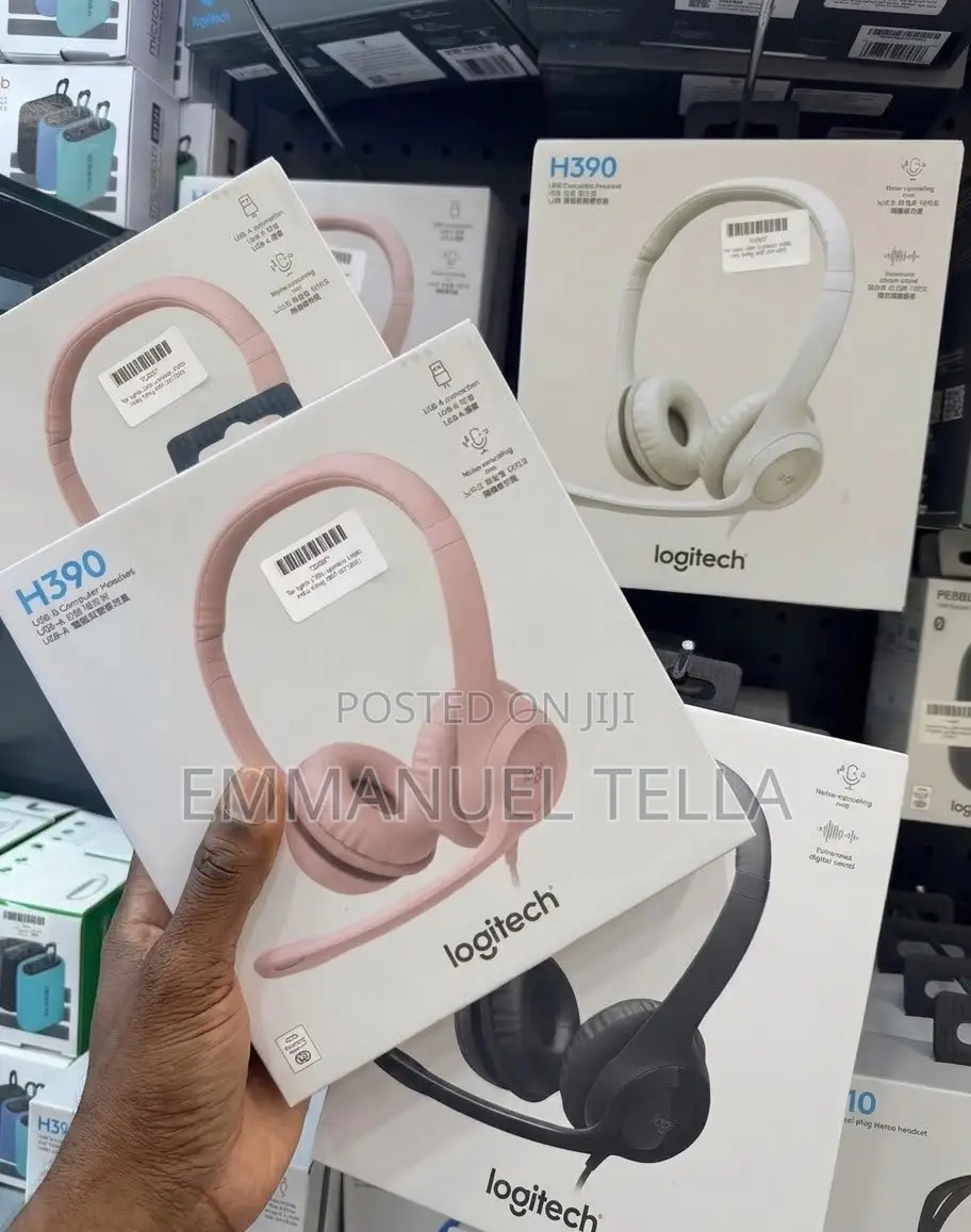 New Logitech H390 Computer Headband