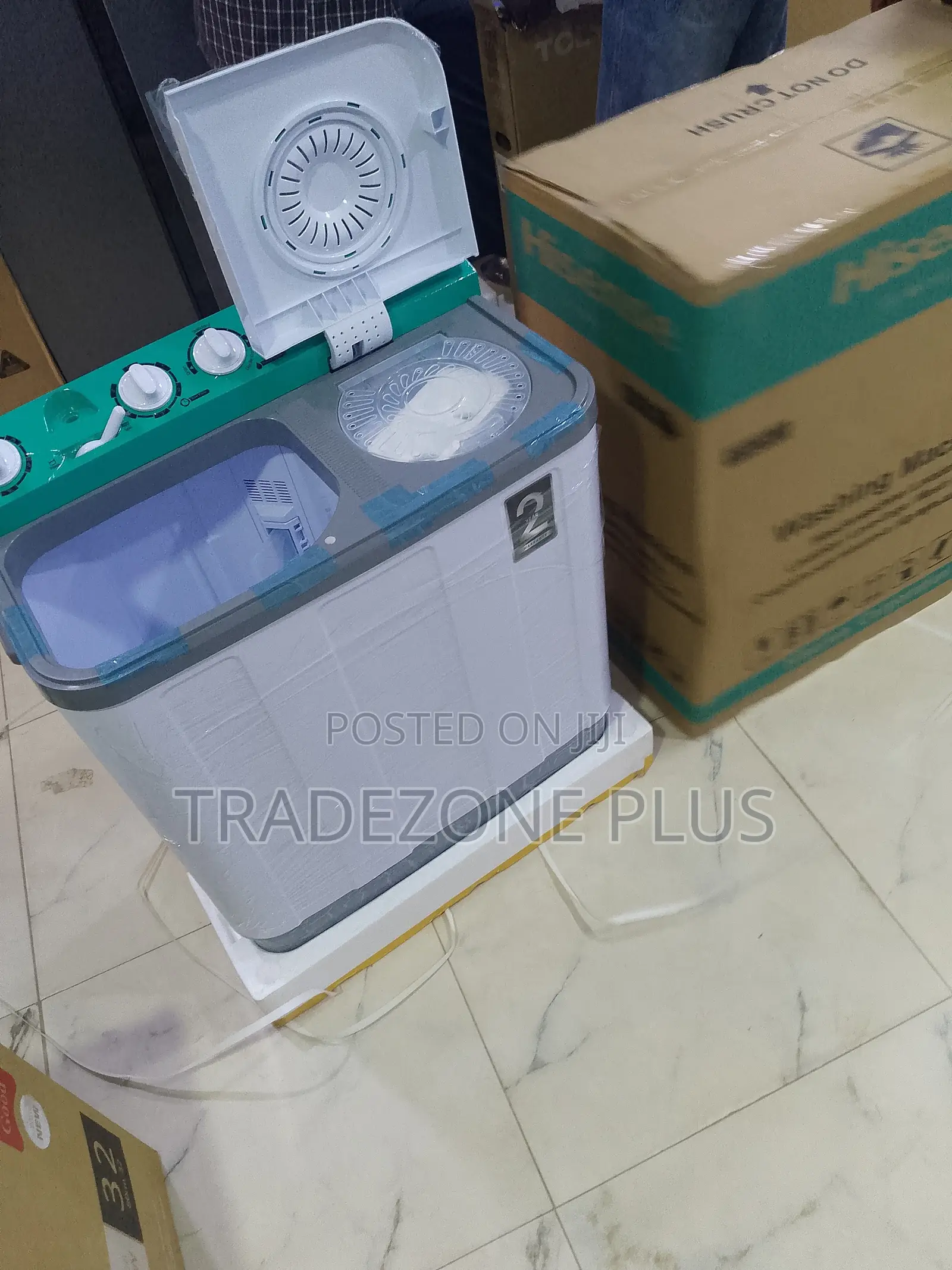 Hisense 7.5kg Semi-Automatic Washer and Spin Dryer