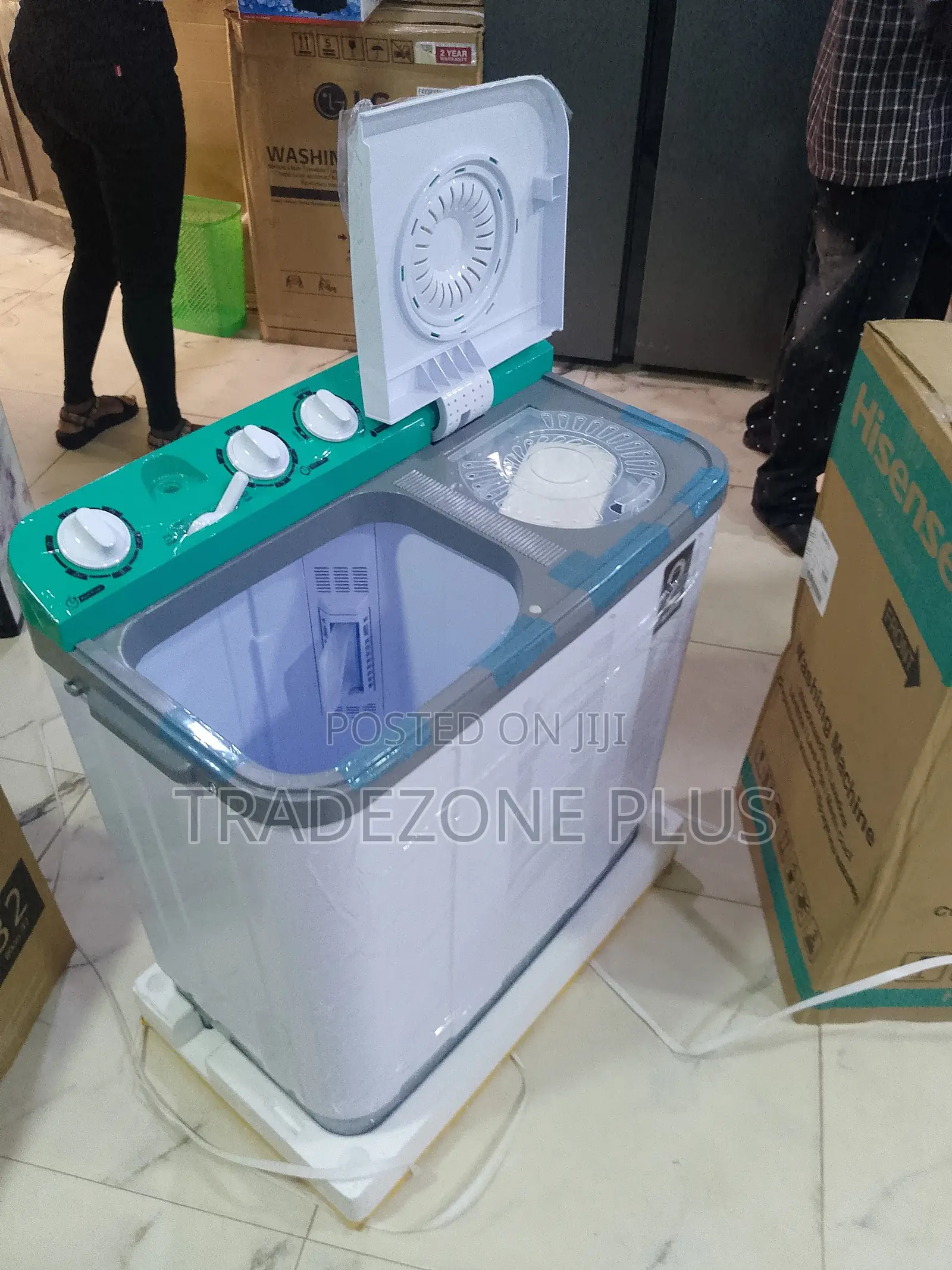 Hisense Twin Tub 7.5kg Washer for Regular Laundry Loads