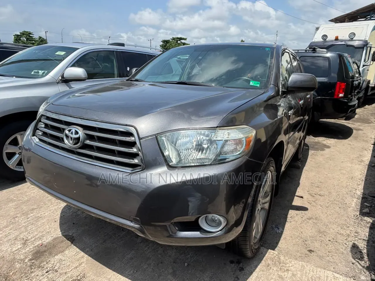 Toyota Highlander Limited 2010 Gray