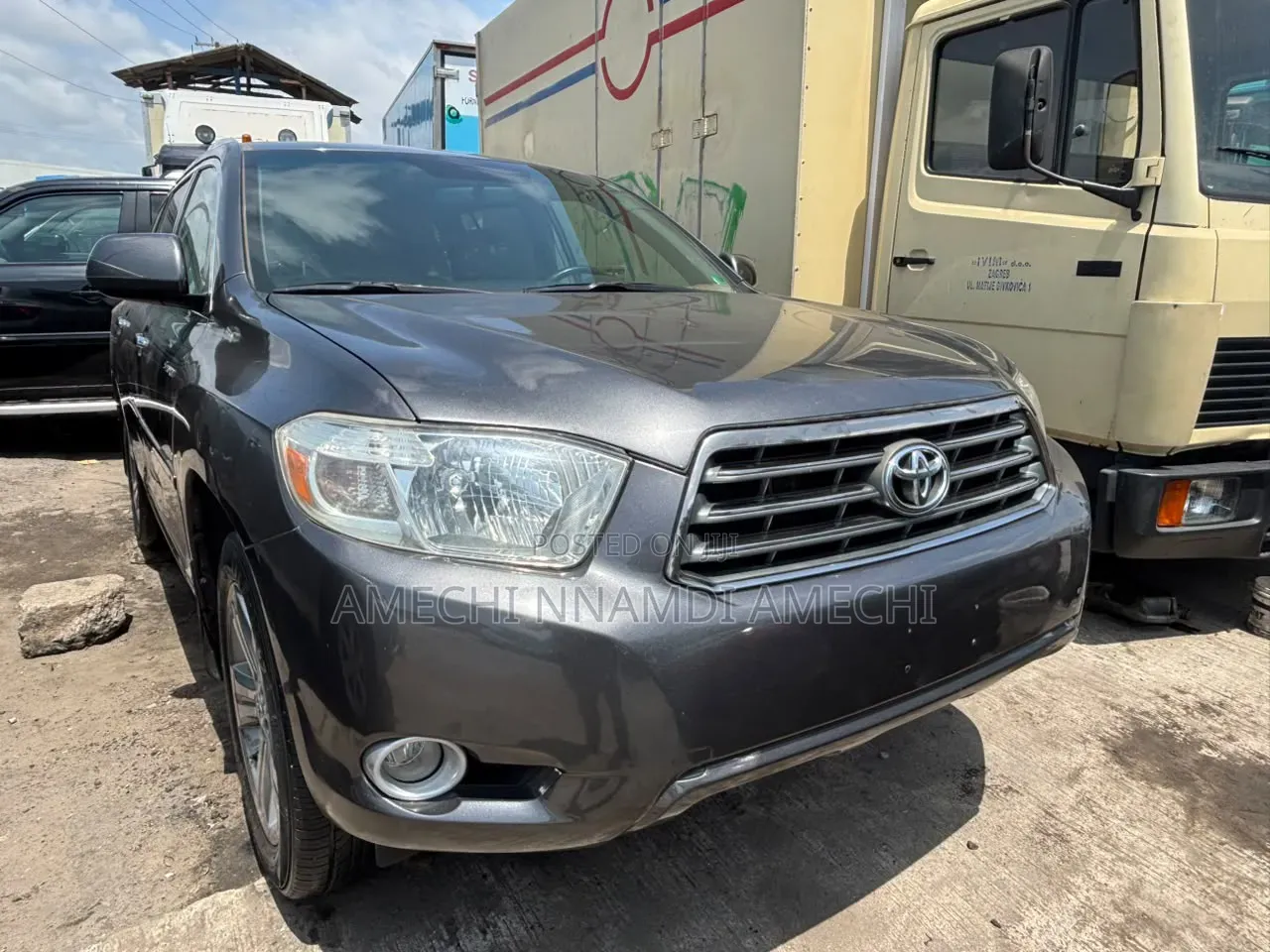 Toyota Highlander Limited 2010 Gray