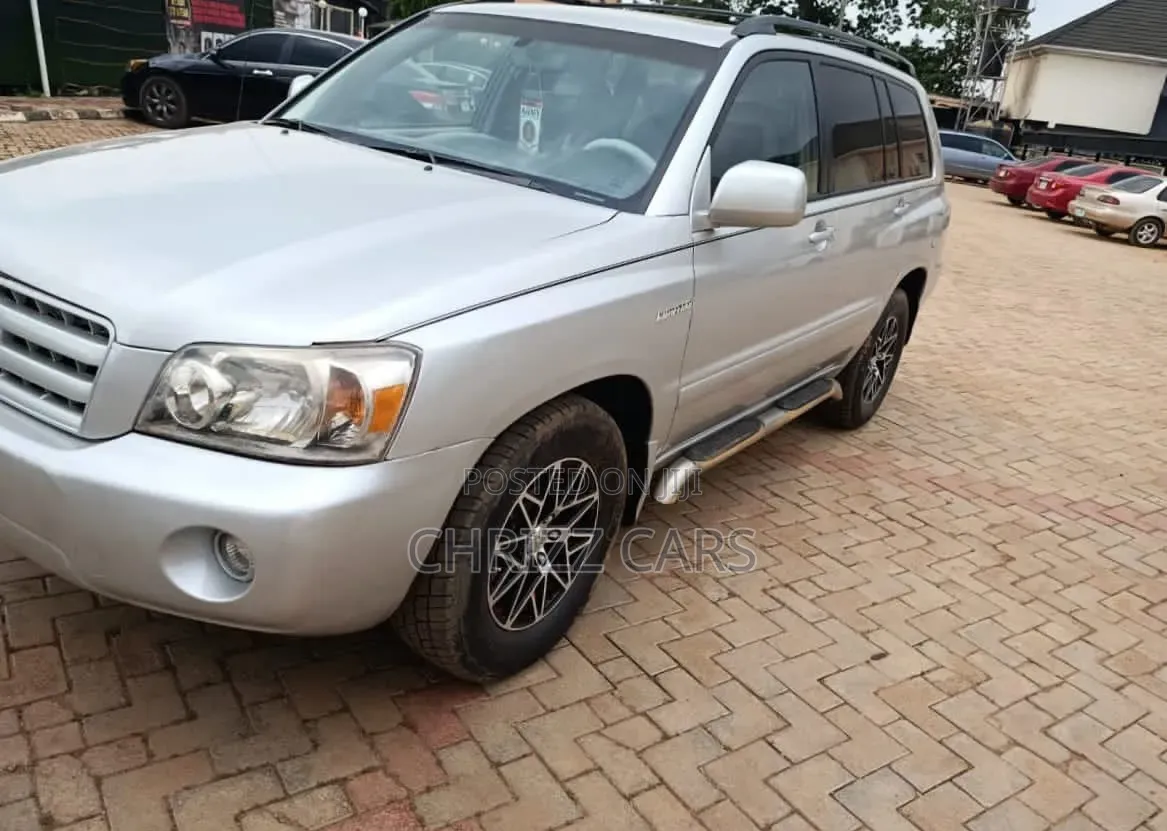 Toyota Highlander Limited V6 2005 Silver