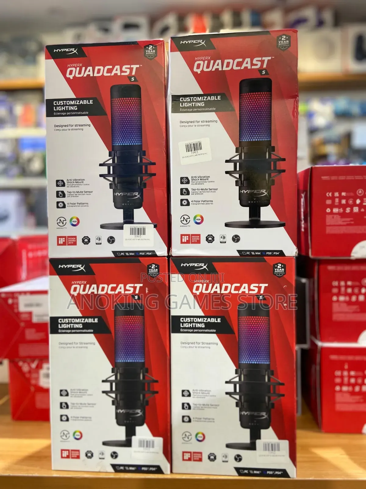 Quadcast S Microphones