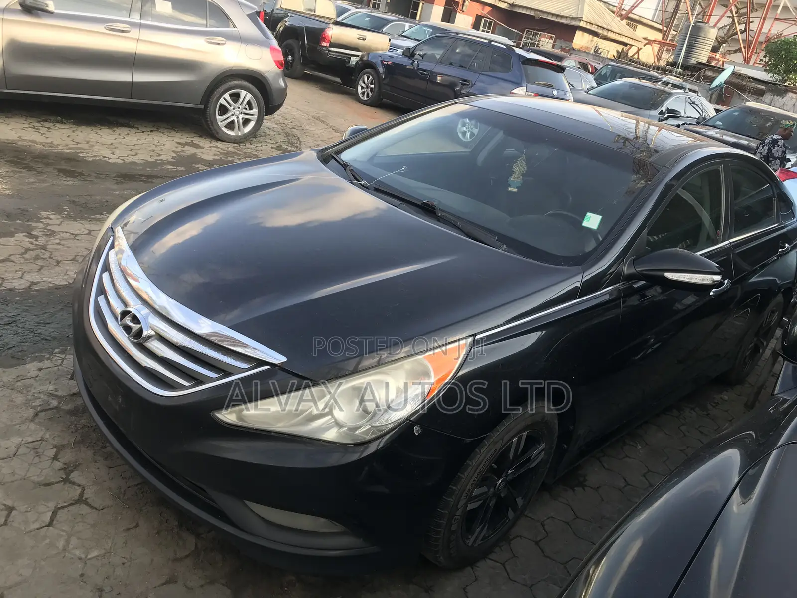 Hyundai Sonata Limited 2.0T Sedan (2.0L 4cyl 6A) 2013 Black