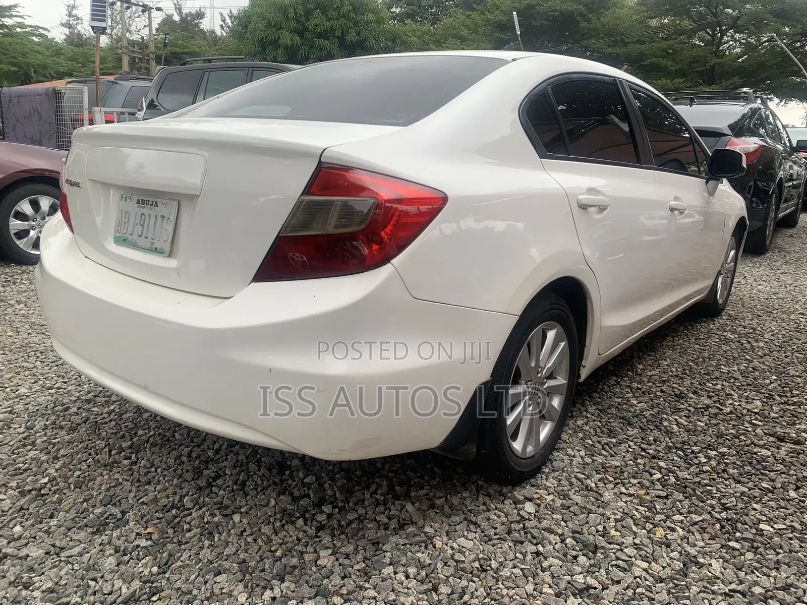 Honda Civic Sedan EX 2013 White