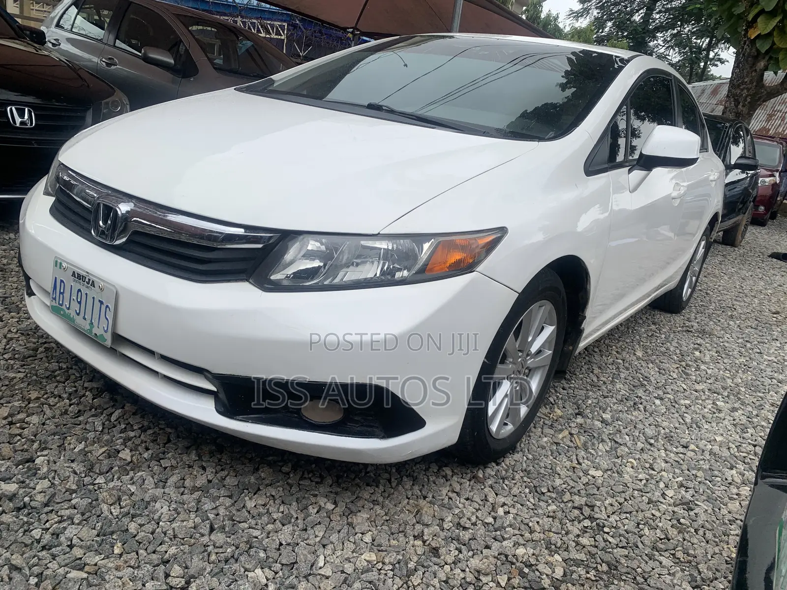 Honda Civic Sedan EX 2013 White