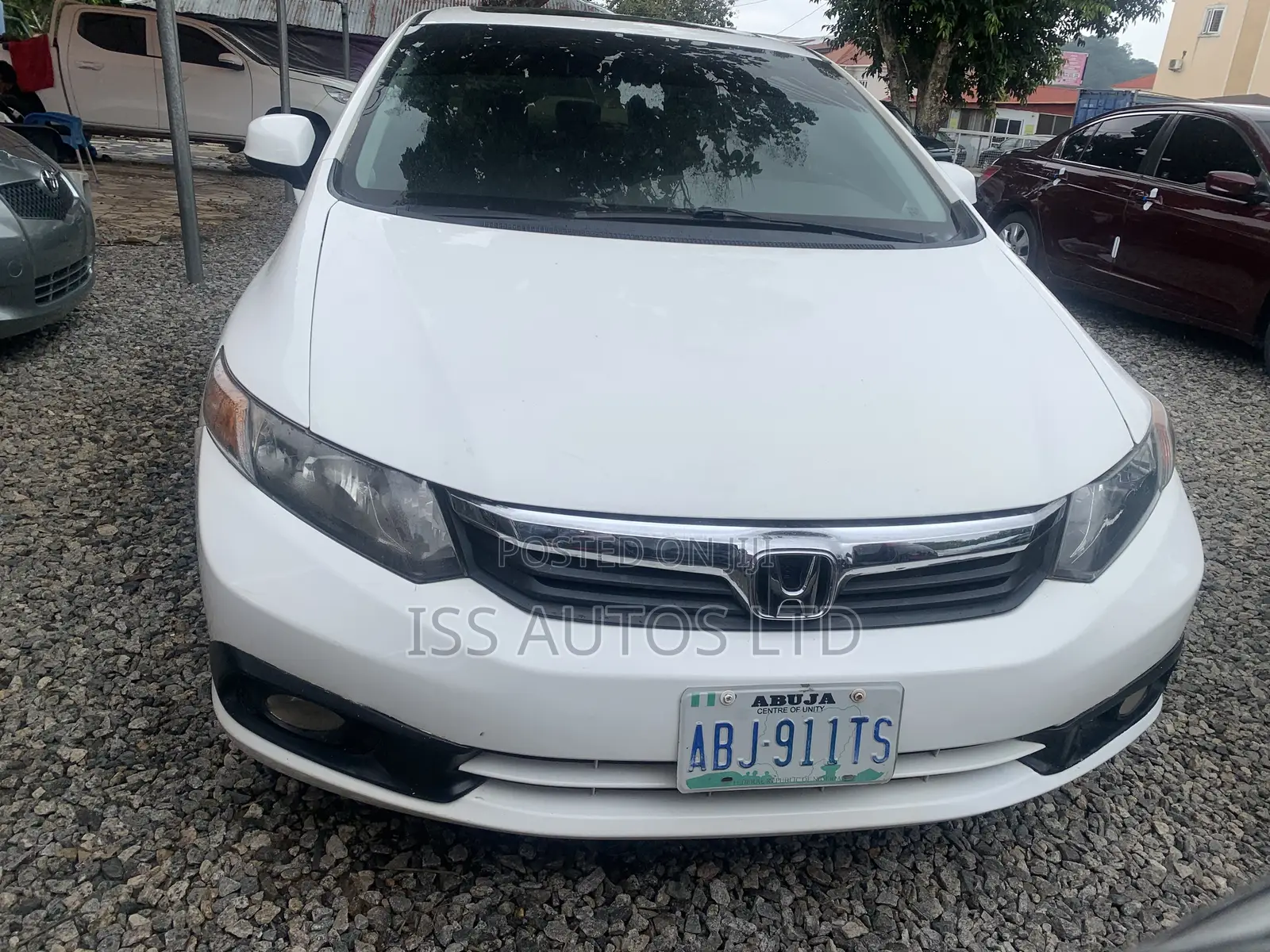 Honda Civic Sedan EX 2013 White