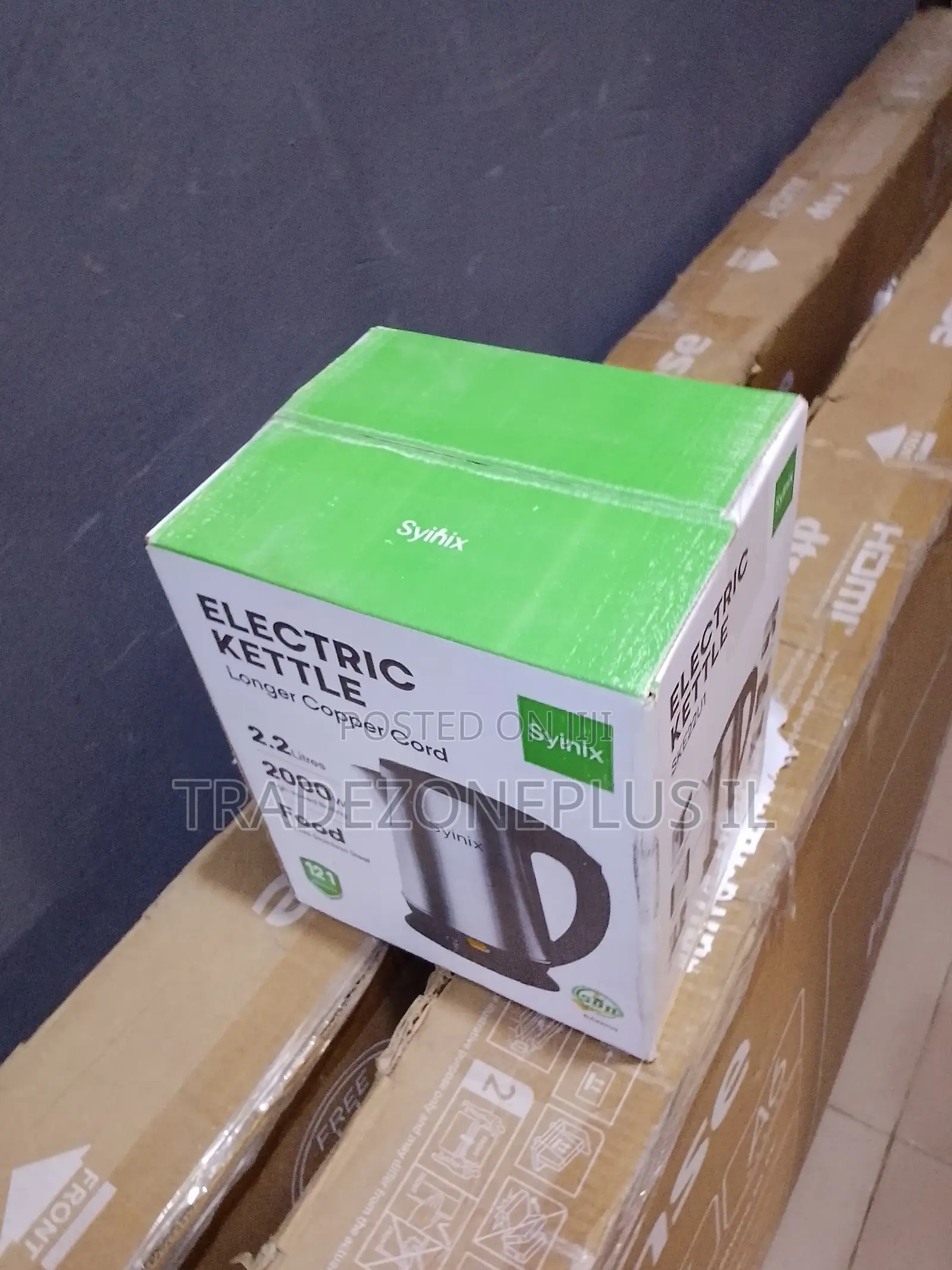 Synix 2000W Rapid Boil Kettle With Extra Long Cord