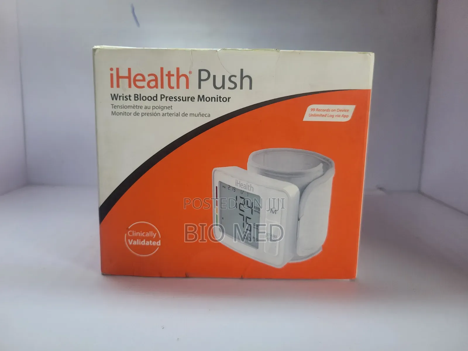 iHealth Push Wrist Blood Pressure Monitor