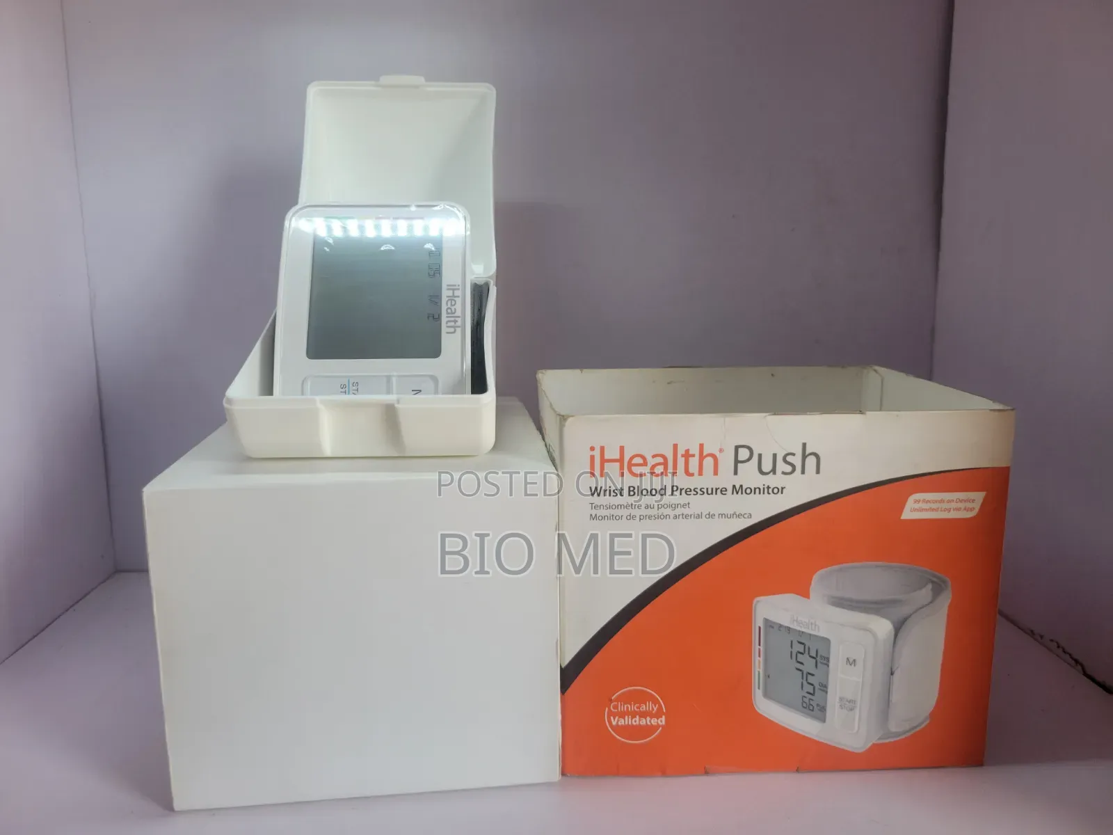 iHealth Push Wrist Blood Pressure Monitor