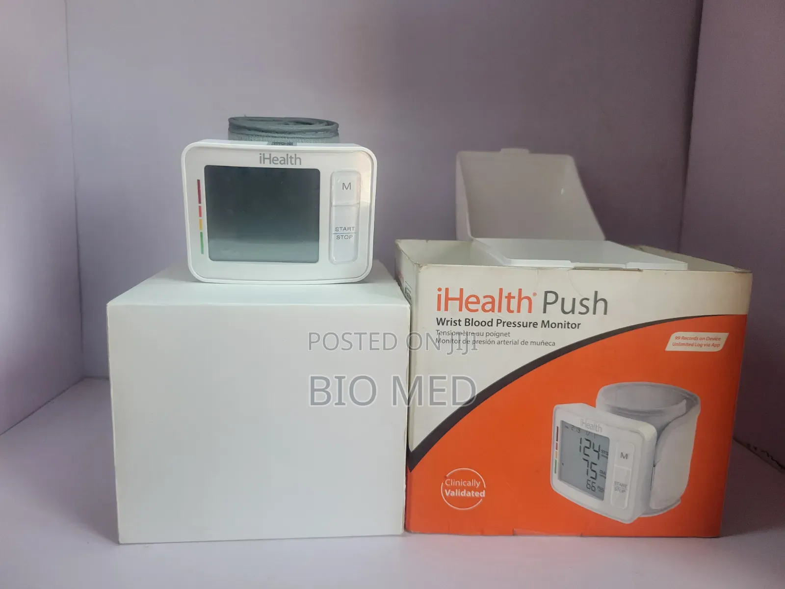 iHealth Push Wrist Blood Pressure Monitor