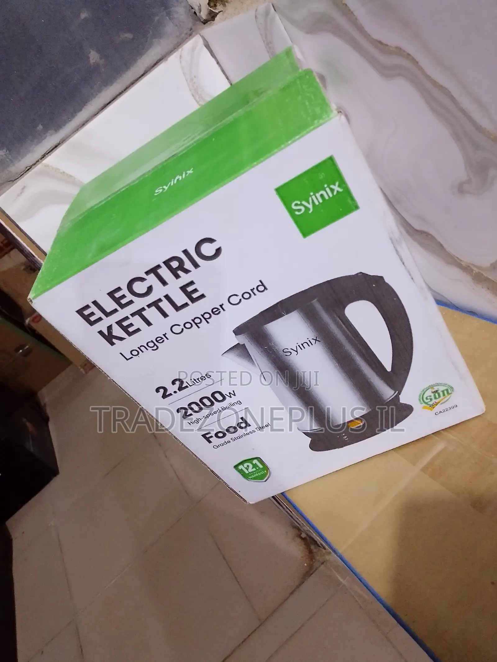 Upgrade Your Kitchen With Synix 2.2L Electric Kettle