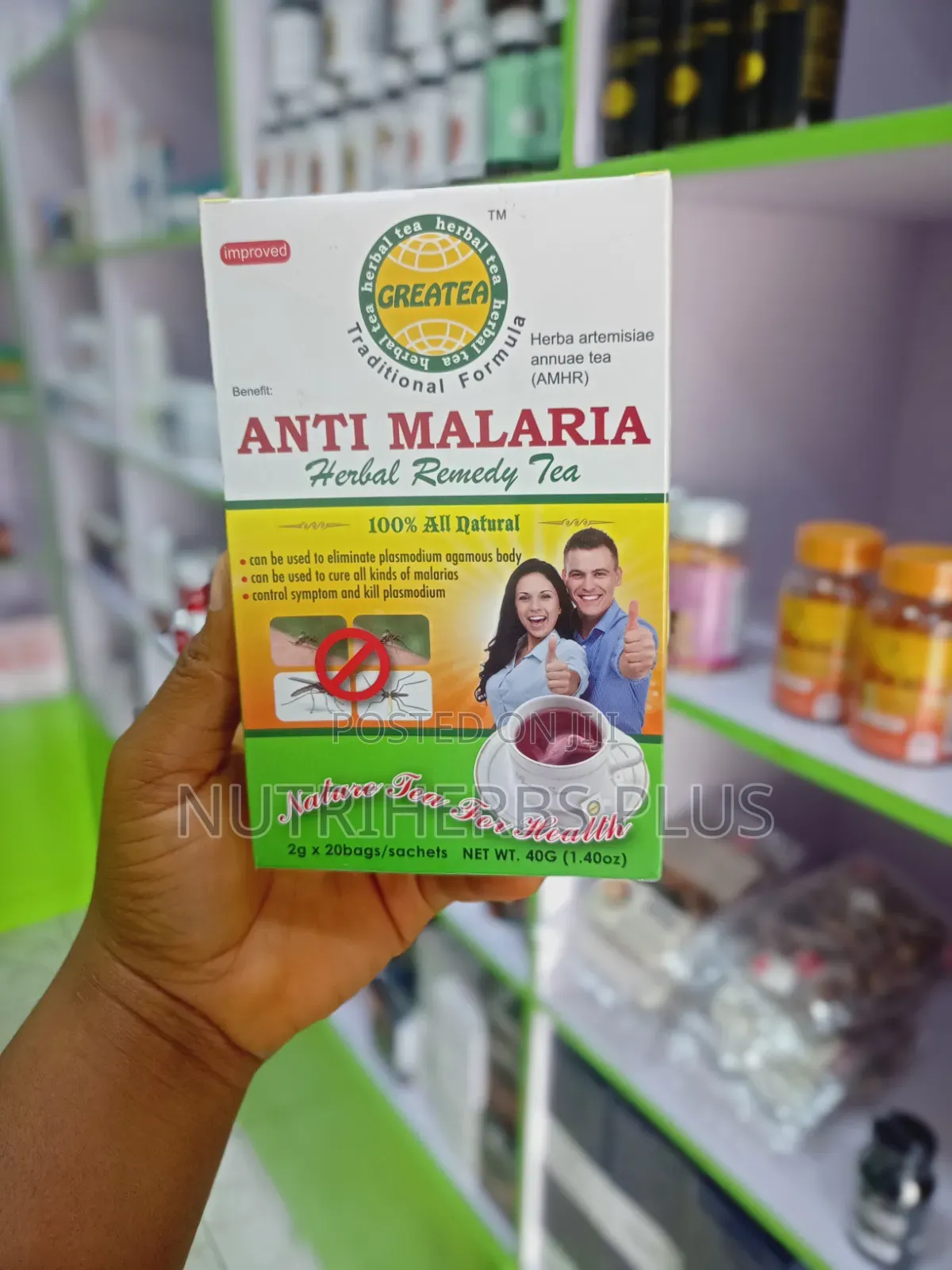 Greatea Anti-Malaria Herbal Remedy Tea (Cure All Kinds of Malaria)