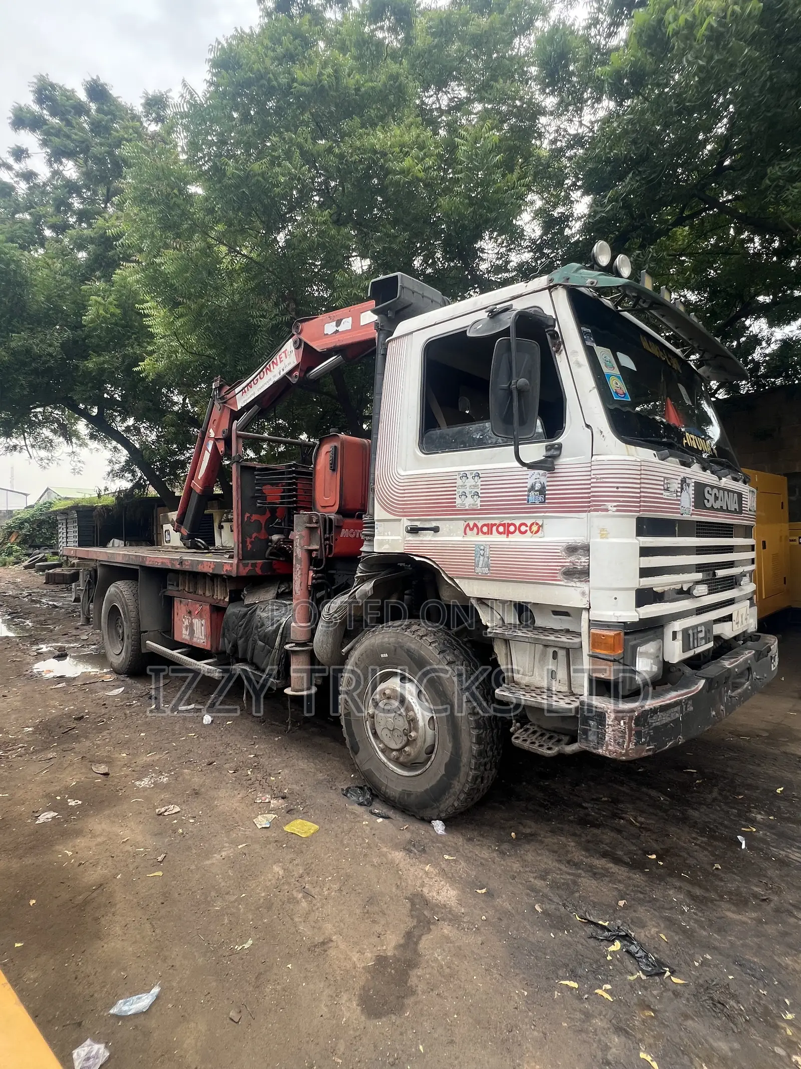 Crane Truck for Rent in Lagos | Hiab Lifting Services