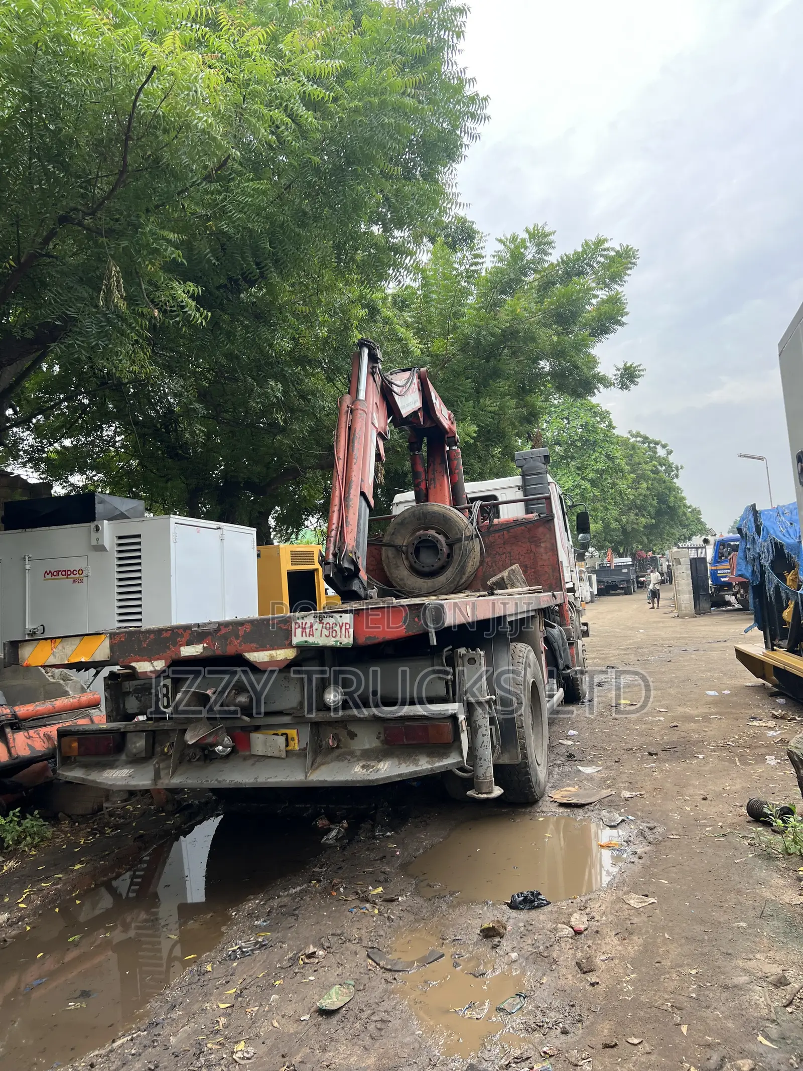 Crane Truck for Rent in Lagos | Hiab Lifting Services