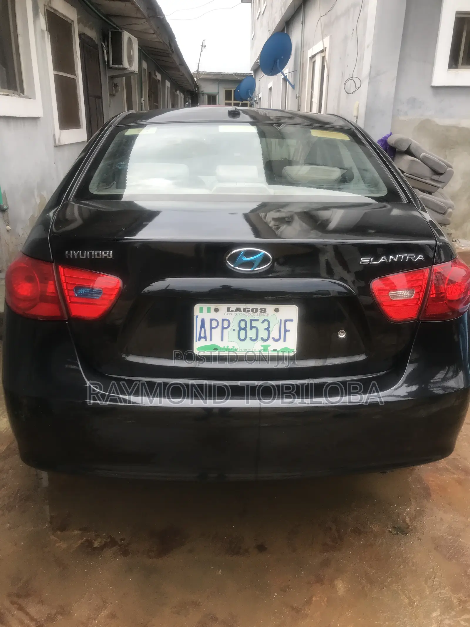 Hyundai Elantra 2008 Black