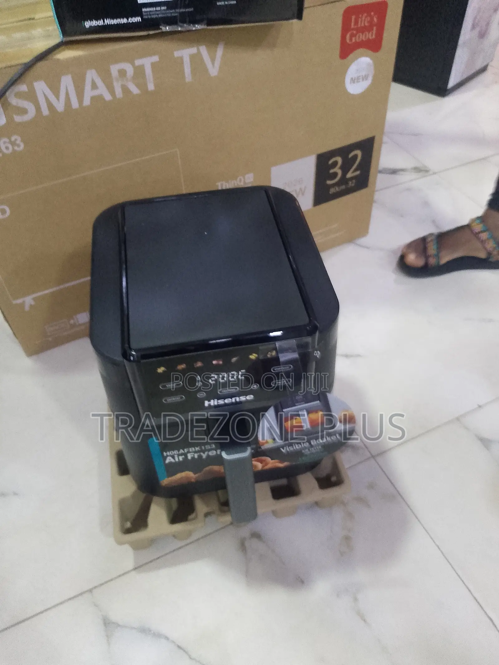 Hisense H06AFBK1S3 Large Capacity Air Fryer
