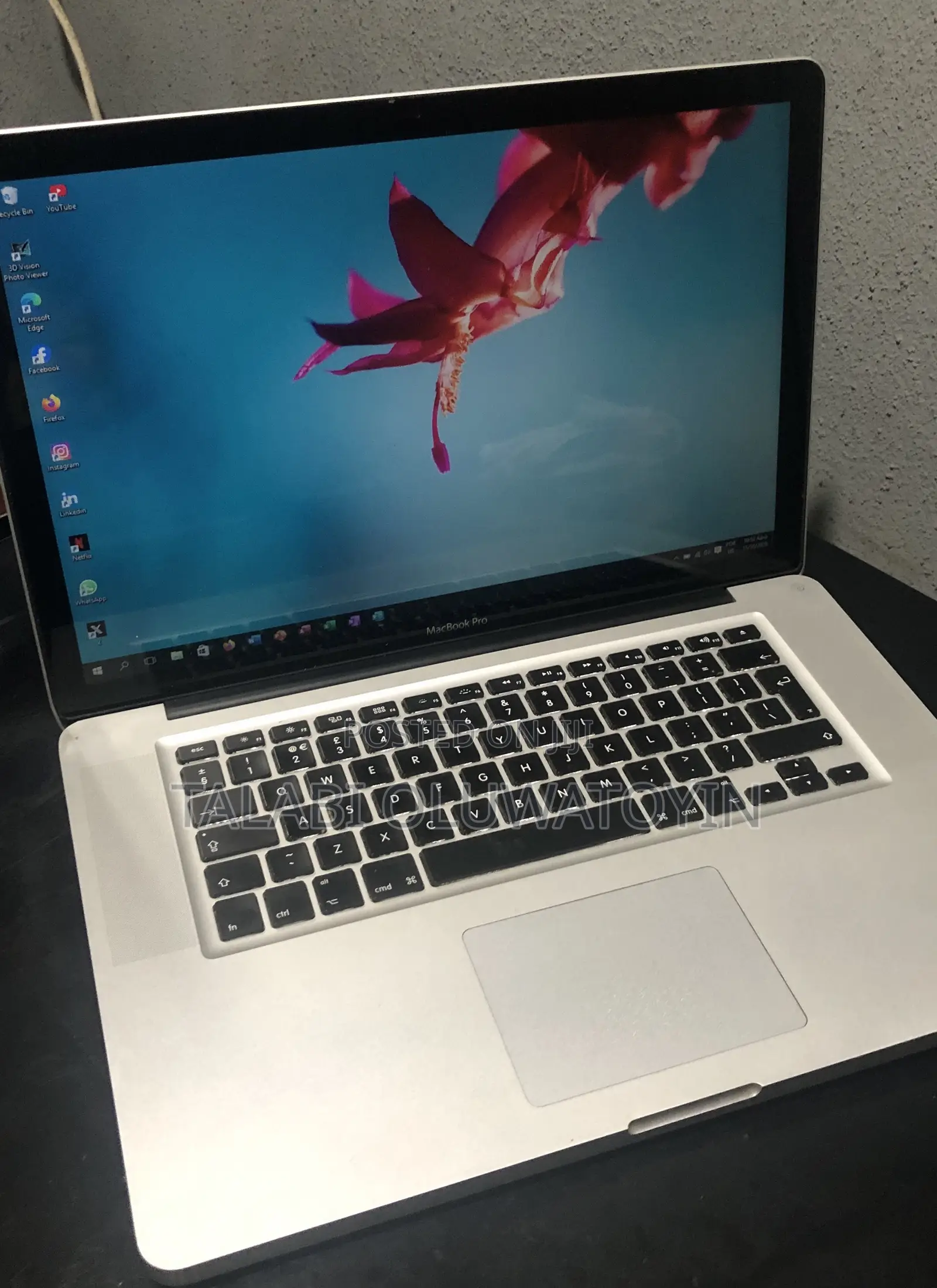 Laptop Apple MacBook Pro 2012 8GB Intel Core i7 HDD 500GB